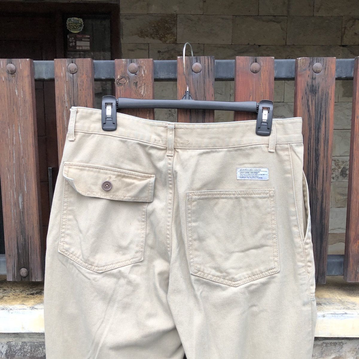 Japanese Brand × Uniform Bridge UNIFORM BRIDGE FATIGUE PANTS Size US 30 / EU 46 - 4 Thumbnail