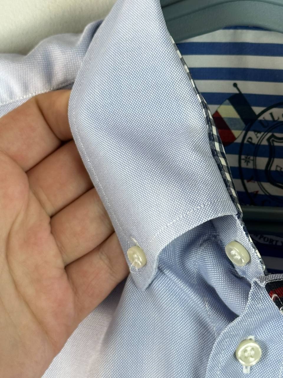 Paul & Shark Paul & Shark Yachting Luxury Oxford Blue Shirt Size US M / EU 48-50 / 2 - 8 Thumbnail