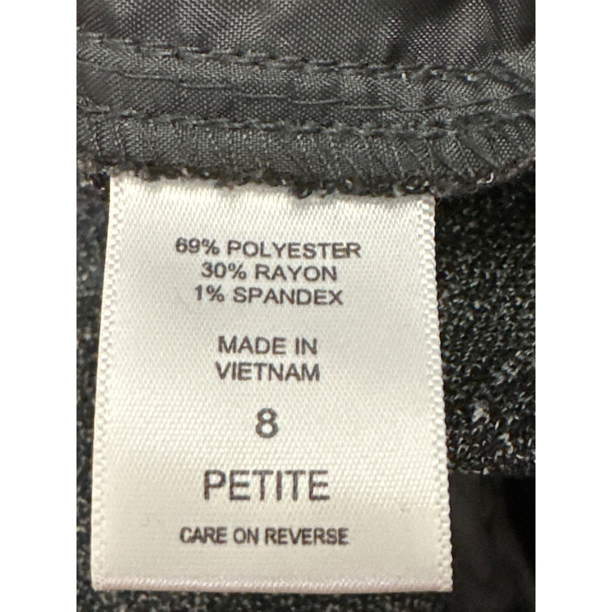 Other 7th Avenue Suiting Collection 8P Dark Gray Tweed Pants Tailo Size 32" / US 10 / IT 46 - 9 Thumbnail