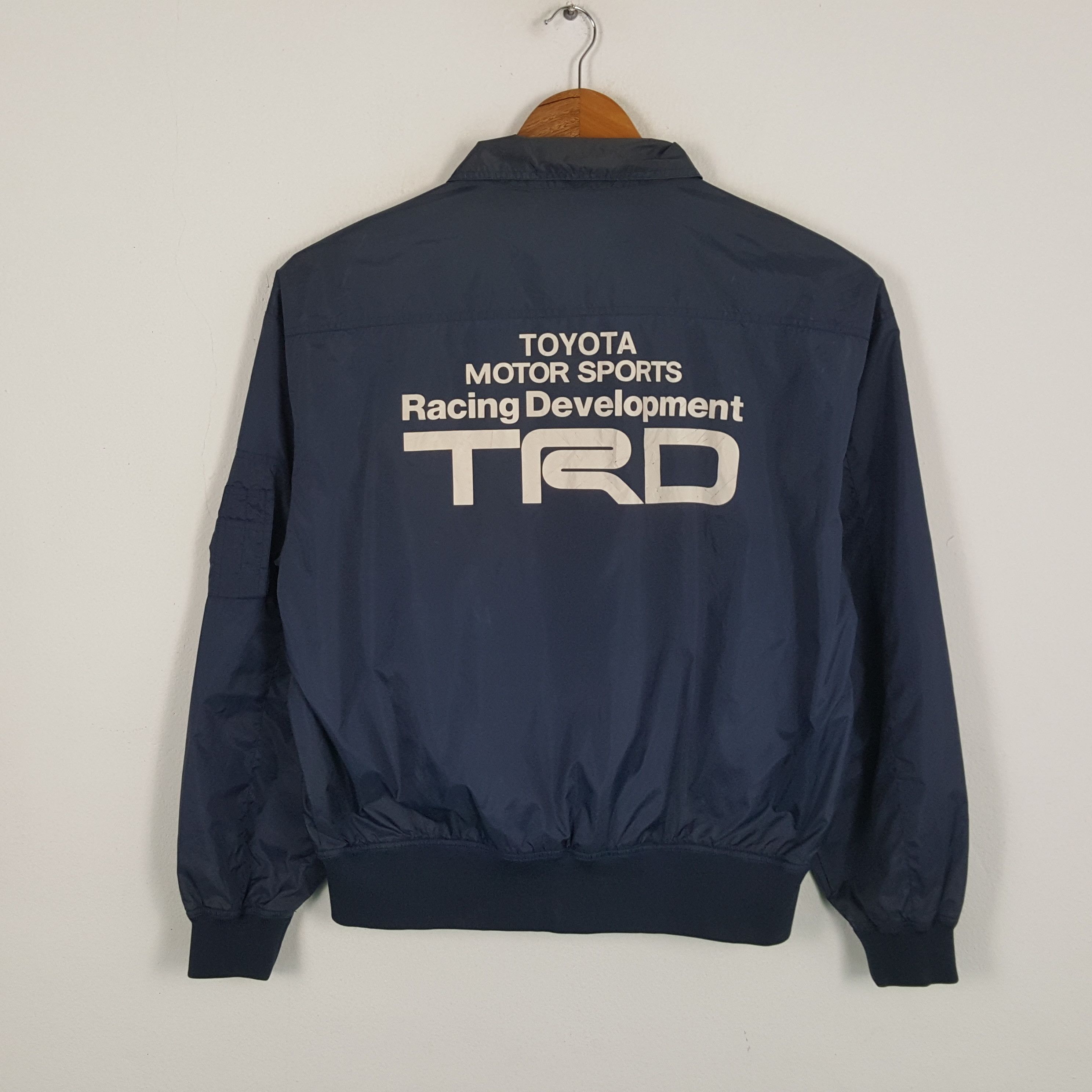 Vintage Vintage TRD TOYOTA MOTORSPORS Japanese Racing Team Jacket Size US L / EU 52-54 / 3 - 1 Thumbnail