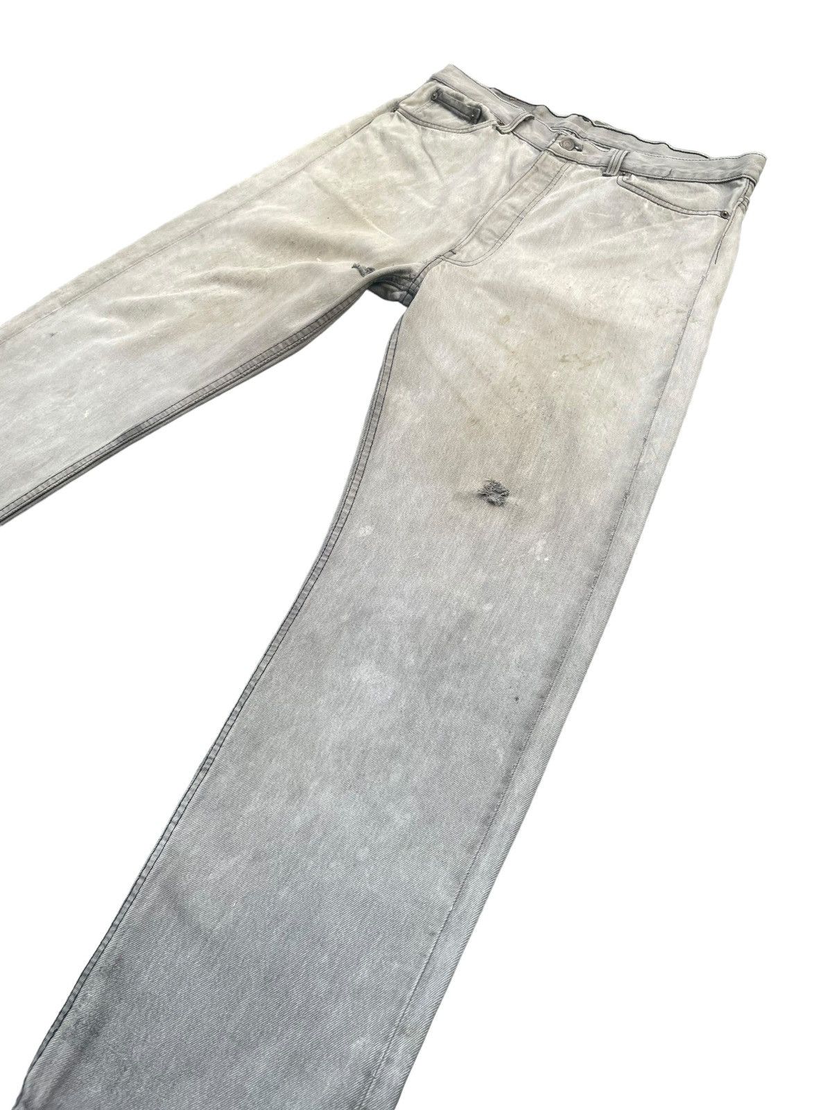 Levi's × Vintage Vintage 1993 Levis 501 e Faded Distresed Denim Size US 37 - 2 Thumbnail