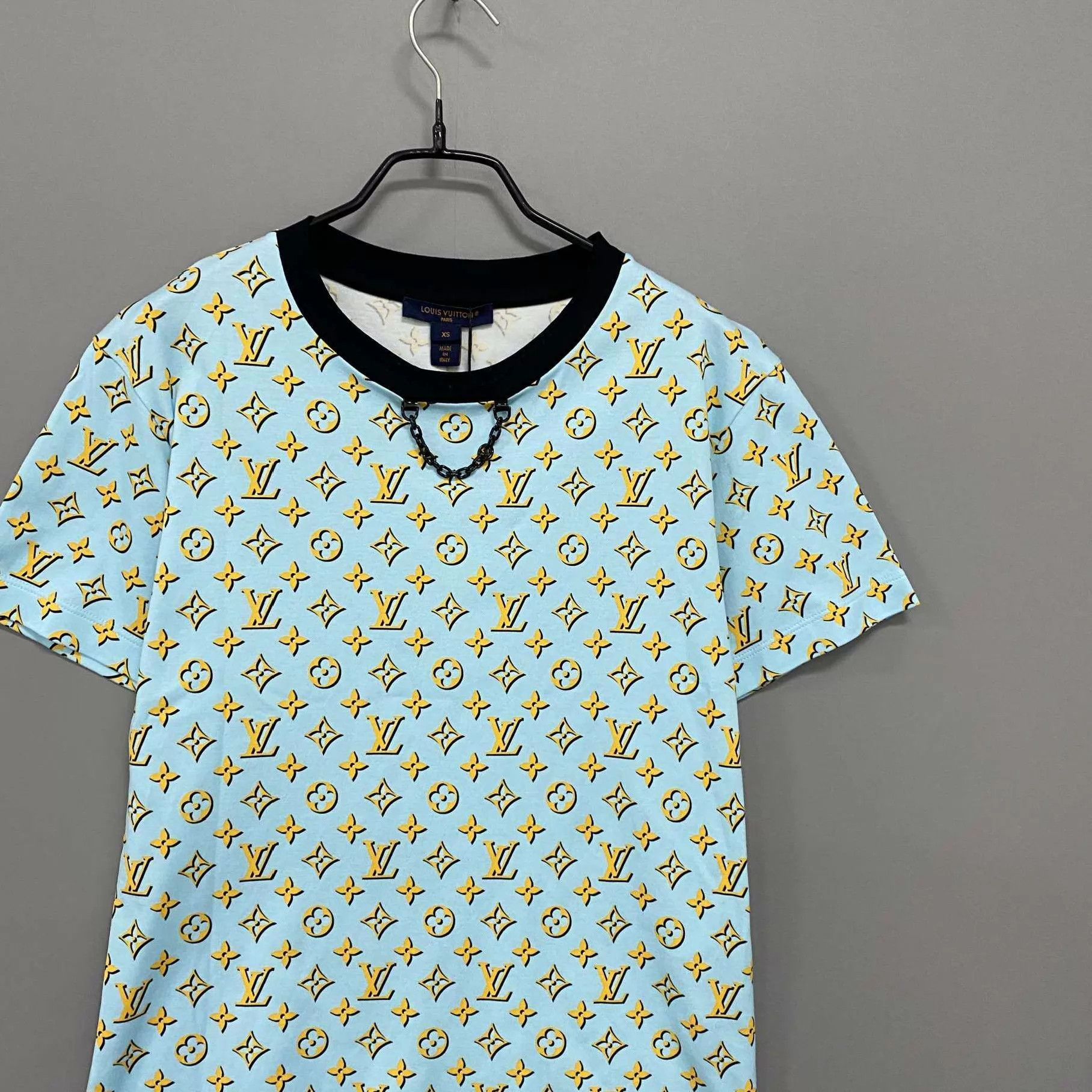 Louis Vuitton LV Monogram Chain Short Sleeve 95New XS Stained Size XS / US 0-2 / IT 36-38 - 2 Thumbnail