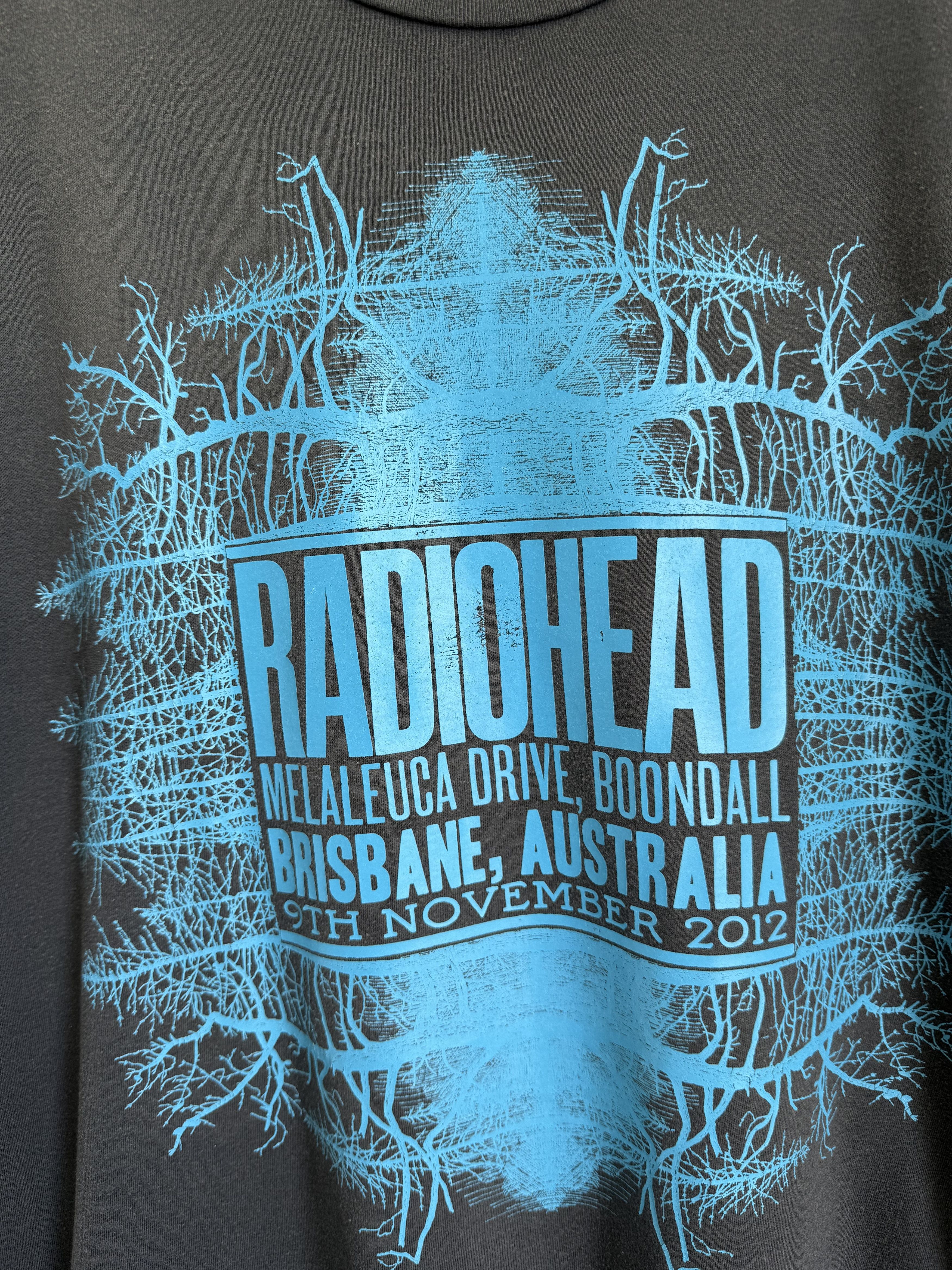 Band Tees Vintage 2012 Radiohead Australia NZ tour t-shirt Size US M / EU 48-50 / 2 - 3 Thumbnail