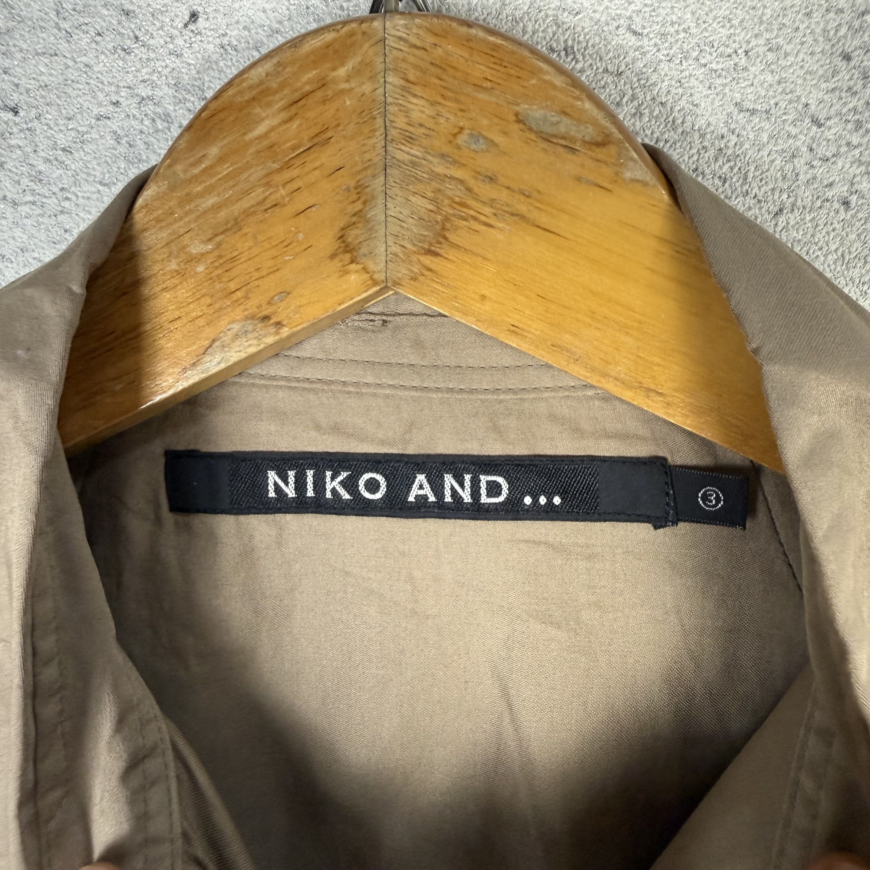 Japanese Brand Niko and... Western Oversized Shirt Size US L / EU 52-54 / 3 - 5 Thumbnail