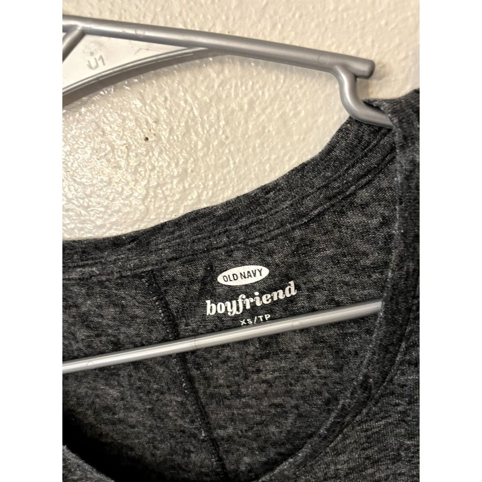 Old Navy Old Navy Shirt Womens XS Black Short Sleeve Tee with Crew Neck, Relaxed Fit, Cotton-Polyester, Basic - Womens XS Black Shirt Size XS / US 0-2 / IT 36-38 - 2 Thumbnail