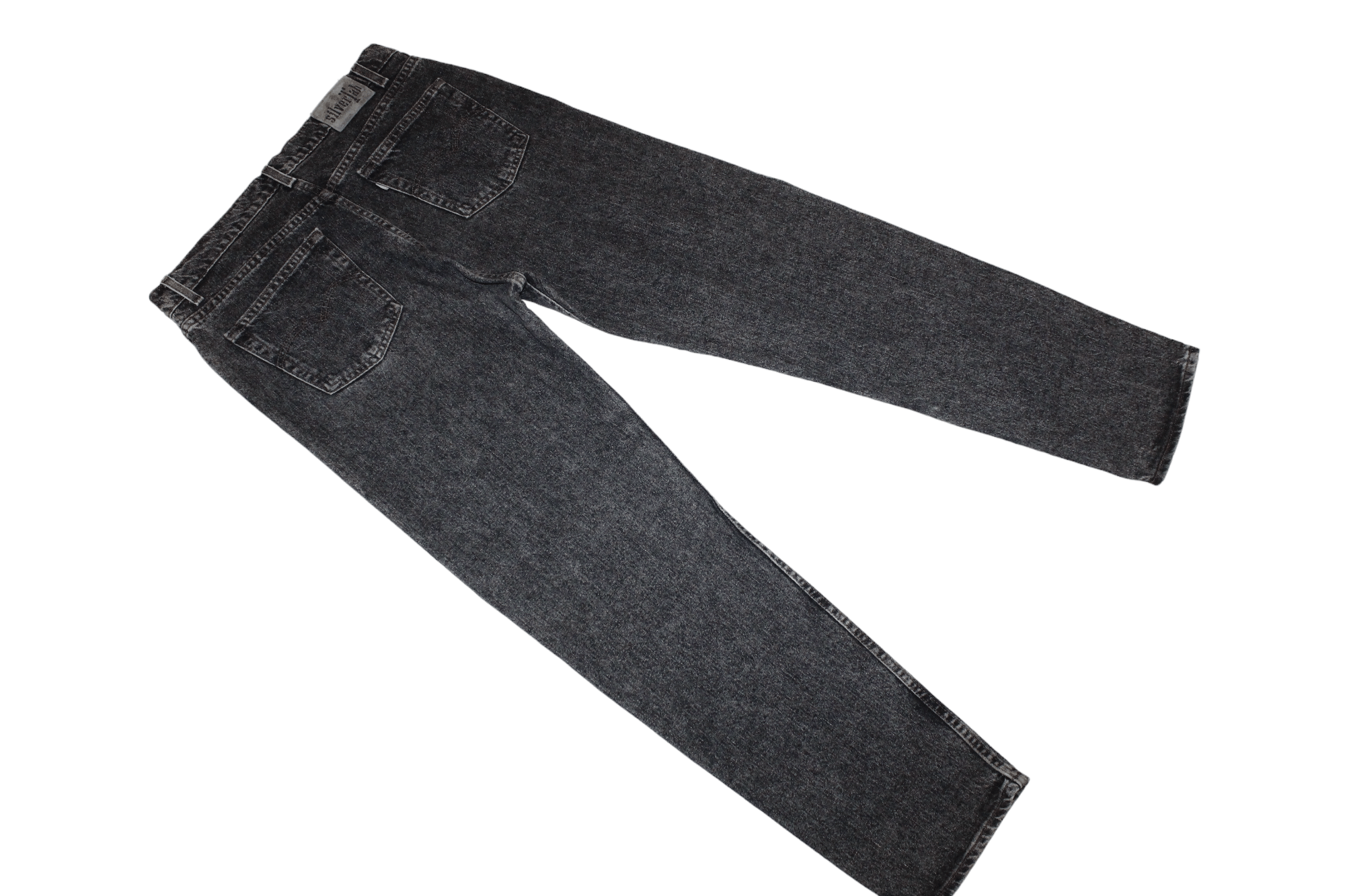 Levi's RARE🔥'93 Levi's SilverTab 549 Baggy Stonewash Black Jeans Size US 37 - 6 Thumbnail