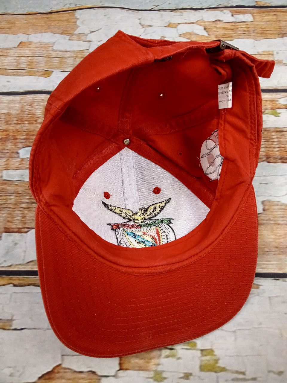 Vintage RARE! SL Benfica 8 Joao Pinto Vintage 2000s Y2K Cap Hat Size ONE SIZE - 9 Thumbnail