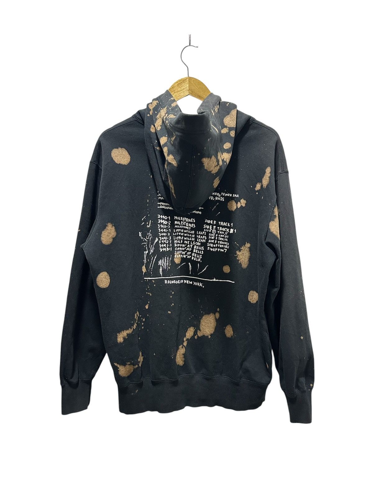 Jean-Michel Basquiat Jean Michel Basquiat Miles Davis All Star Hoodies Acid Wash Size US L / EU 52-54 / 3 - 2 Thumbnail