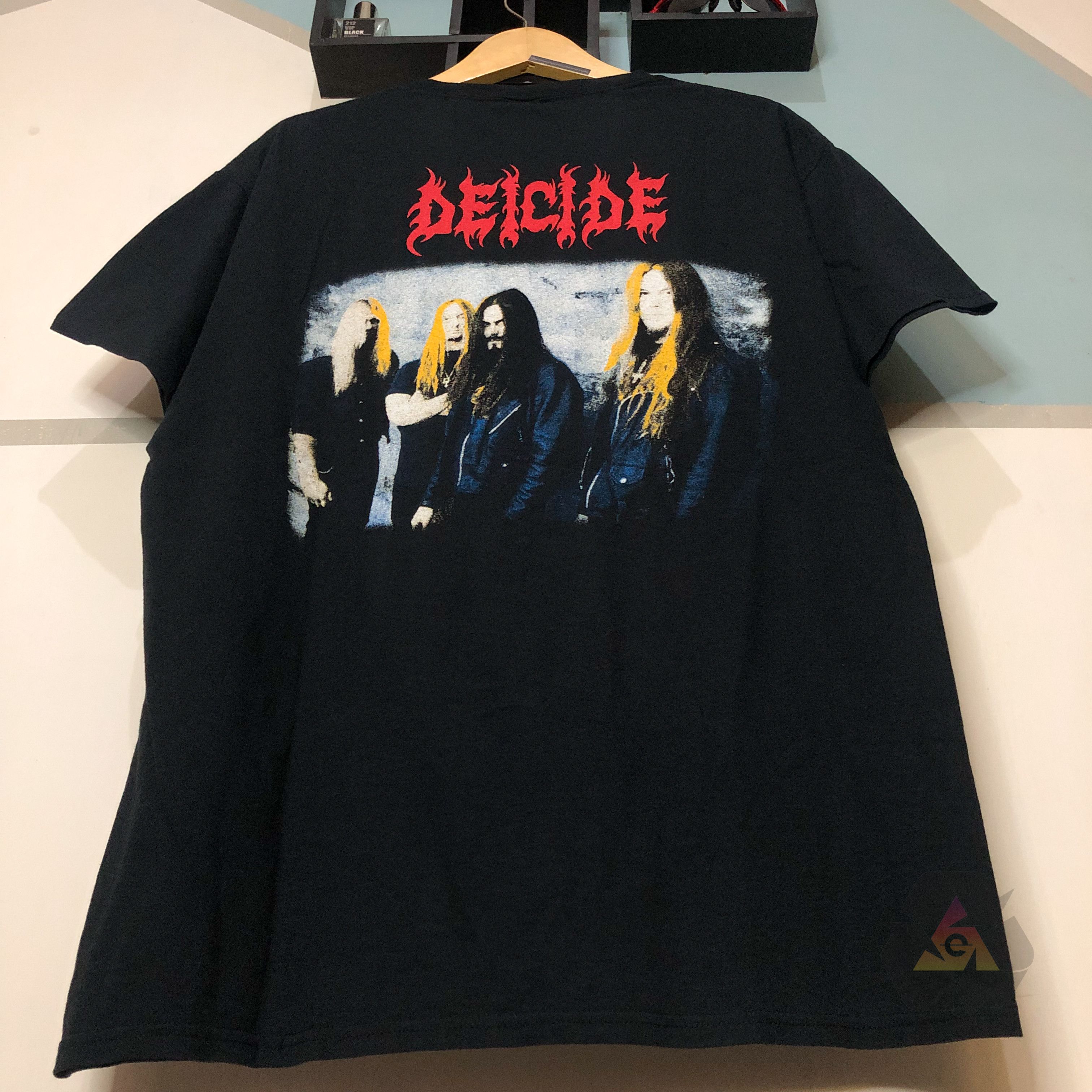 Band Tees Deicide Once Upon The Cross T-Shirt Size US L / EU 52-54 / 3 - 11 Thumbnail