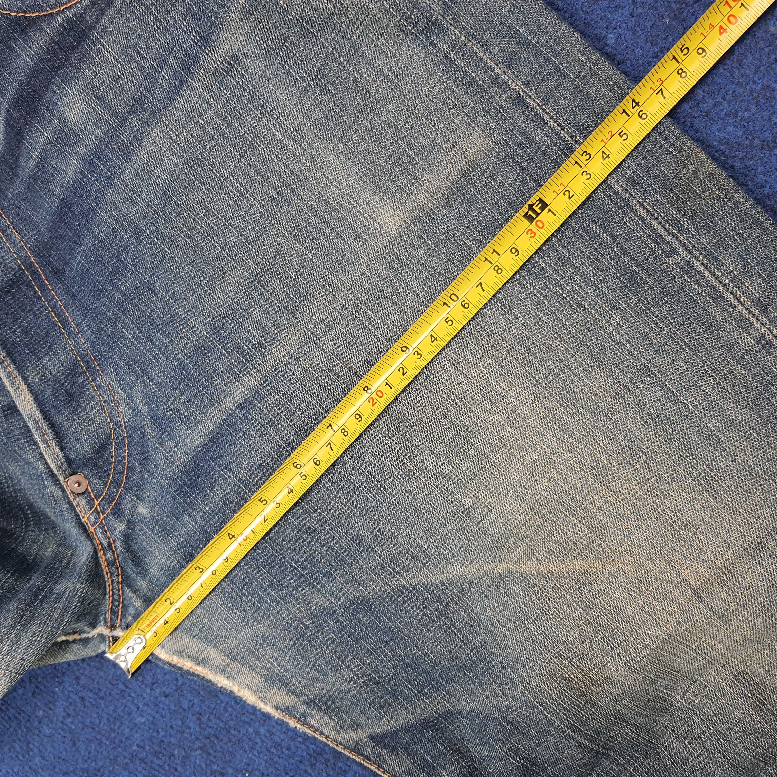 Evisu Vintage Evisu Japan Denim Custom Red Daicock Jeans C297N24 Size US 34 / EU 50 - 13 Thumbnail