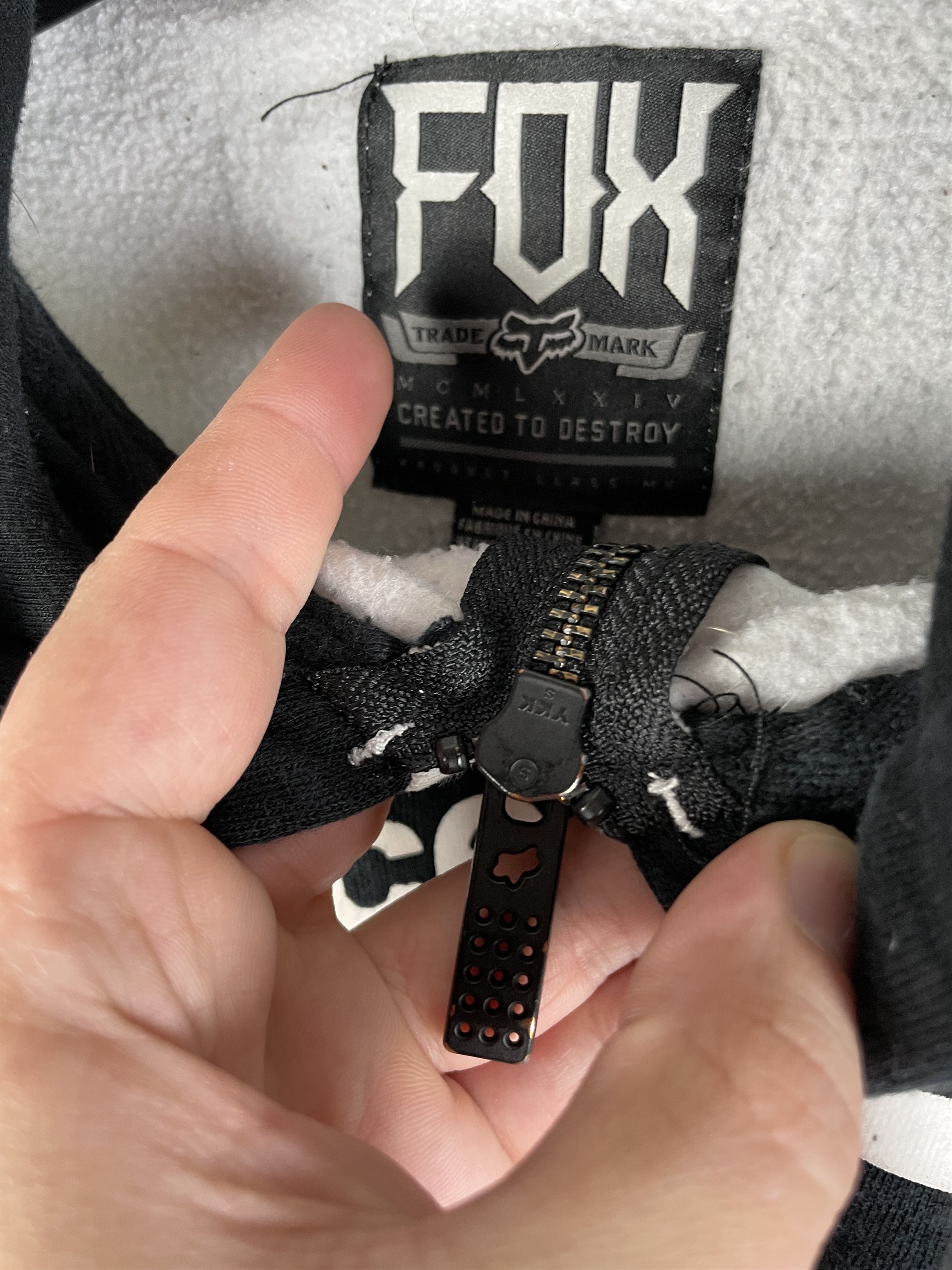 Fox Racing RARE Y2K FOX ZIP HOODIE Size US M / EU 48-50 / 2 - 5 Thumbnail