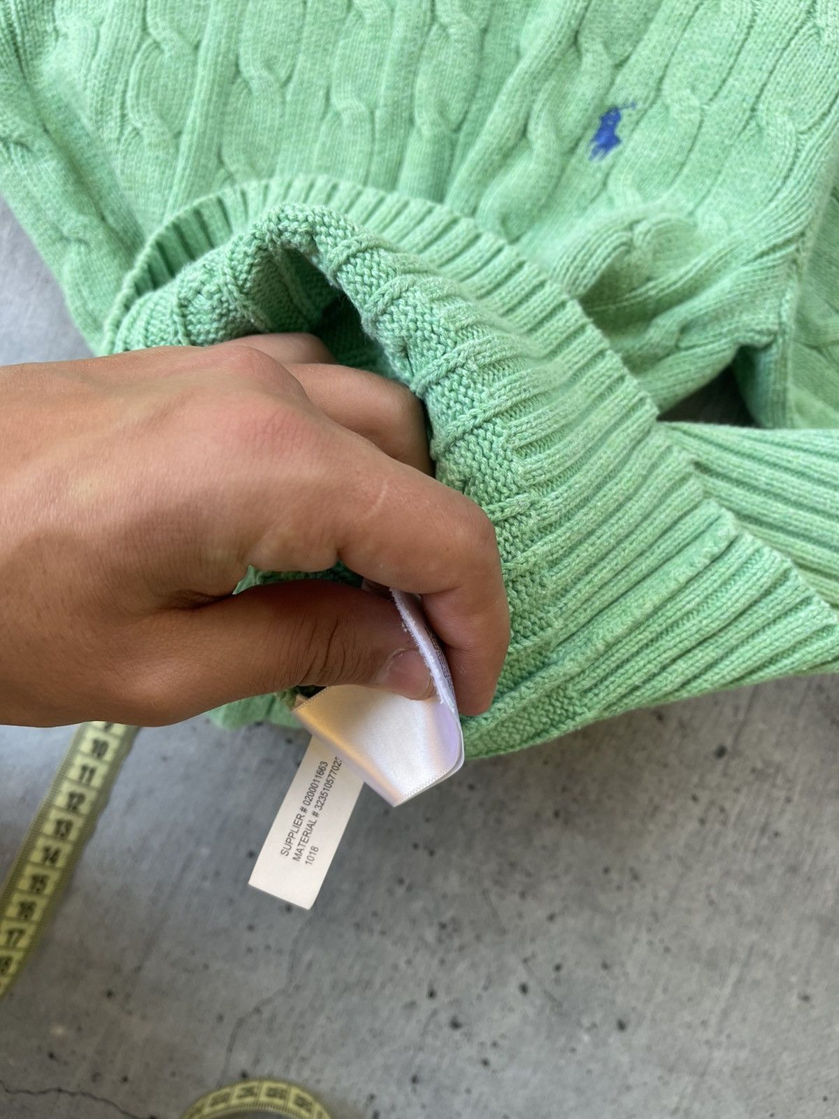 Polo Ralph Lauren Vintage Polo Ralph Lauren Sweater Knit Mini Logo Mens 90s Size US XXS / EU 40 - 9 Thumbnail