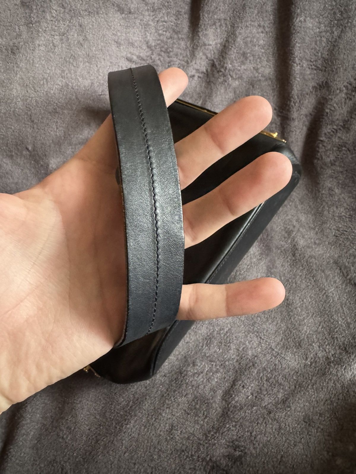 Leather × Sophie Hulme Sophie Hulme black leather bag regular Size ONE SIZE - 5 Thumbnail