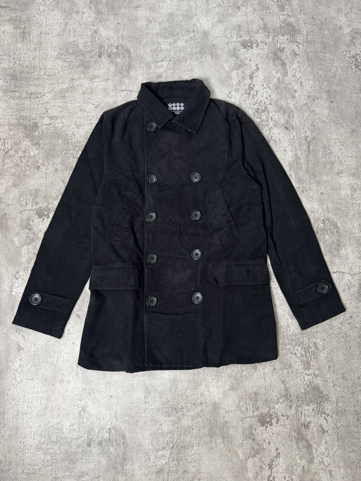 Takeo Kikuchi TAKEO KIKUCHI DOUBLE BREASTED PEACOAT VINTAGE Size US M / EU 48-50 / 2 - 1 Thumbnail