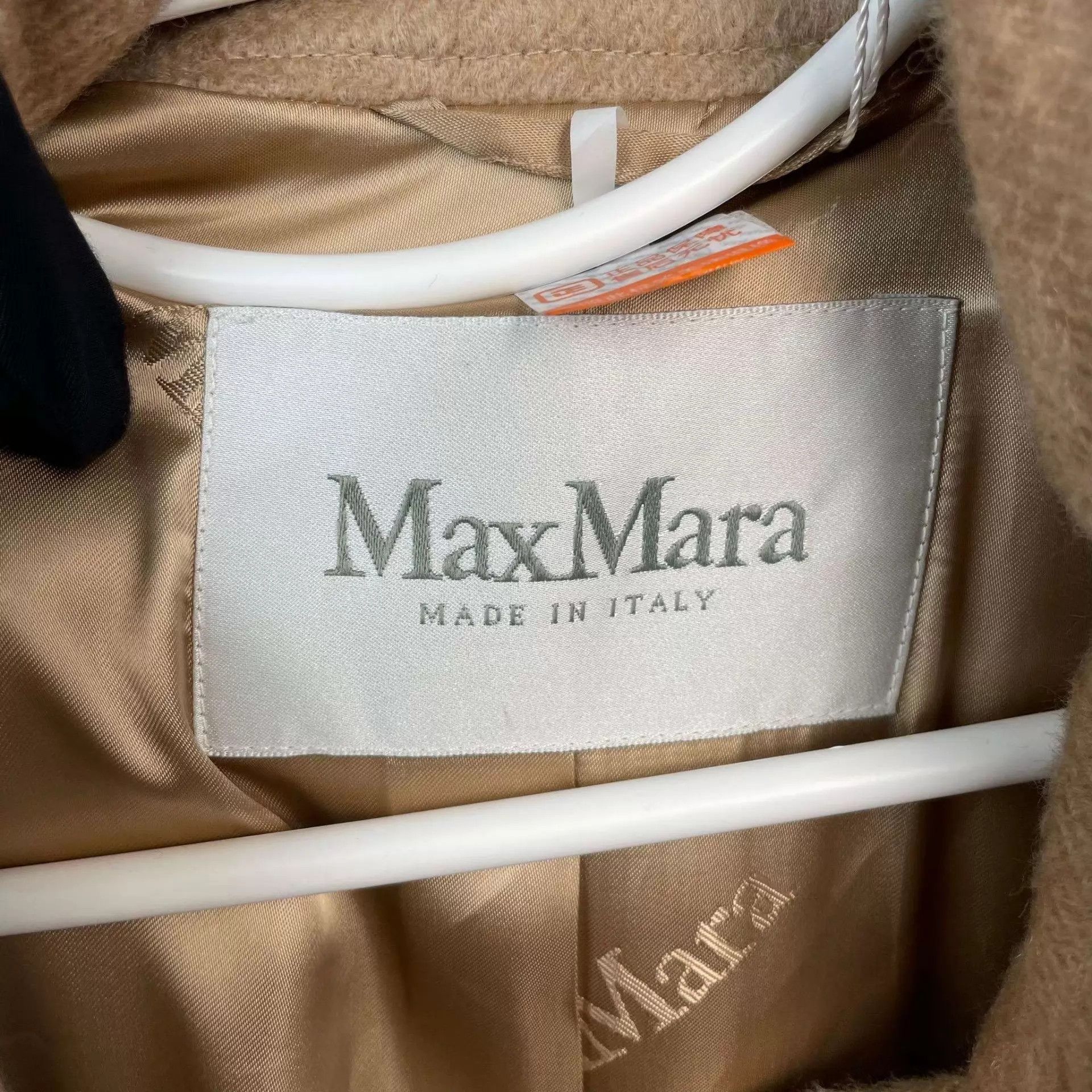 Max Mara Maxmara 95 New Cashmere Coat Milk Tea 38 Size S / US 4 / IT 40 - 4 Thumbnail