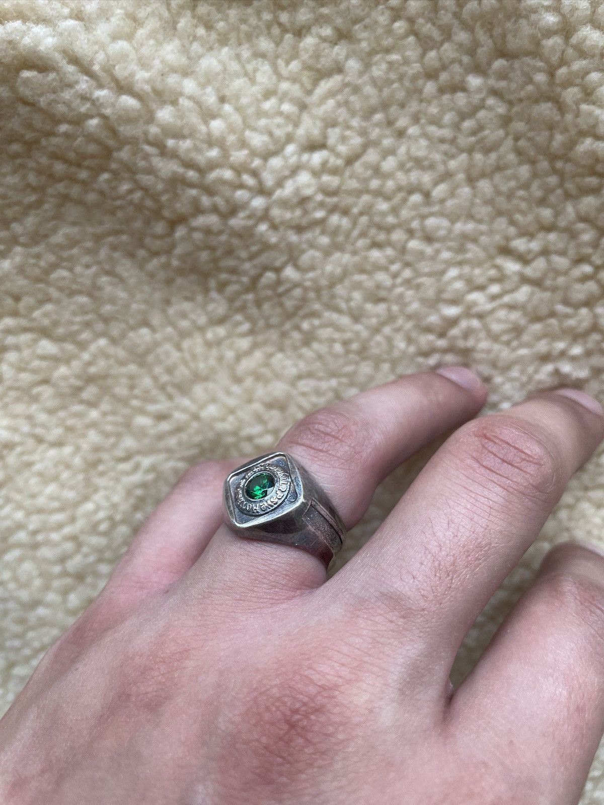 Other MAPLE - EMERALD x 925 SILVER RING Size ONE SIZE - 10 Thumbnail