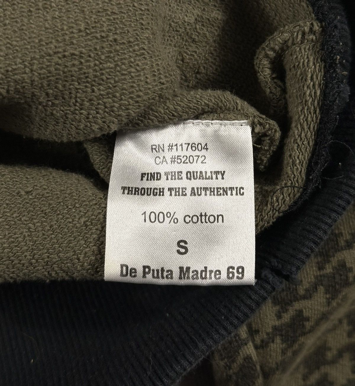 Other De Puta Madre 69 Distressed Check Hoodie Size US S / EU 44-46 / 1 - 8 Thumbnail
