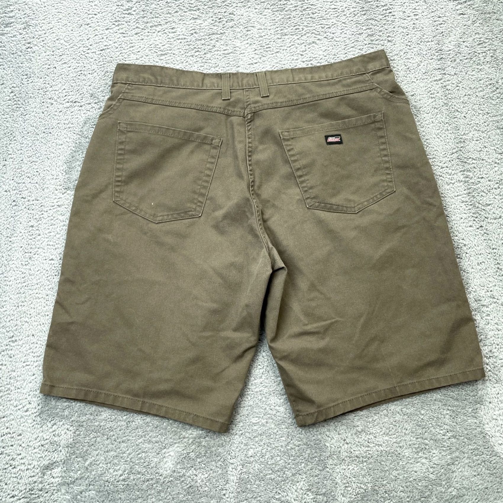 Dickies Dickies Shorts Mens 38 Brown Utility Canvas Ripstop Regular Fit Workwear Durable Chino 5-Pocket Dickies Mens Regular Brown 38 Inseam 10 in Size US 38 / EU 54 - 3 Thumbnail