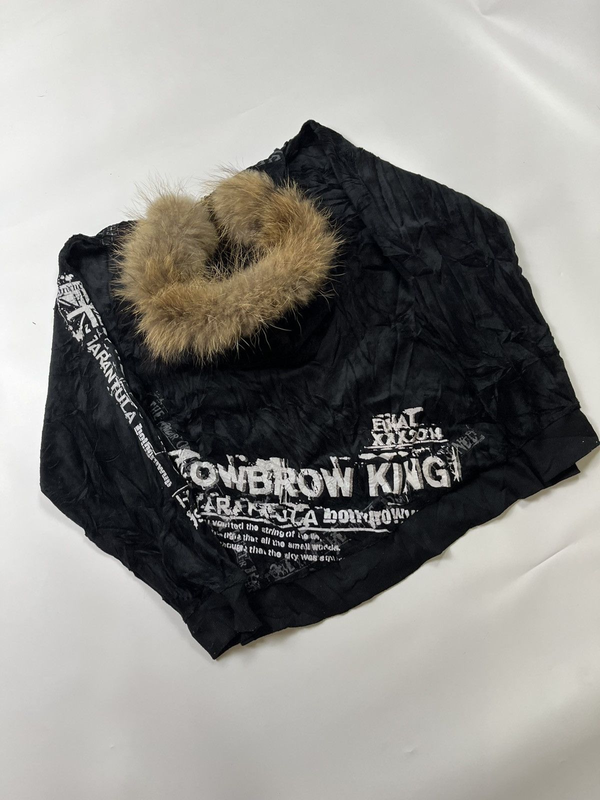 If Six Was Nine × Japanese Brand × Le Grande Bleu (L.G.B.) Japanese Fur hoodie Beaumere Uk style Size US L / EU 52-54 / 3 - 9 Thumbnail