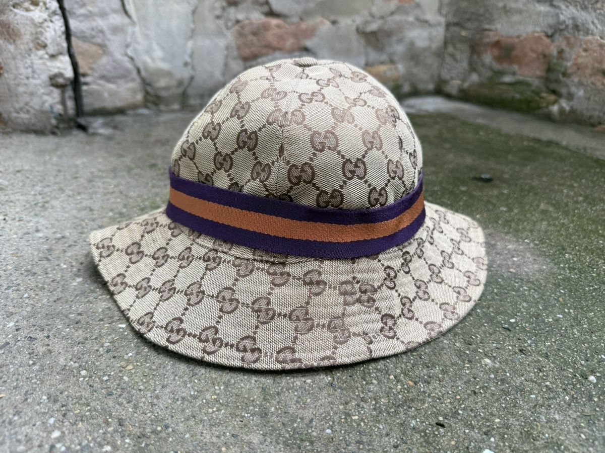 Gucci ✨Gucci✨Canvas Hat w/Monogram and Horse Bit Size Medium... Size ONE SIZE - 4 Thumbnail