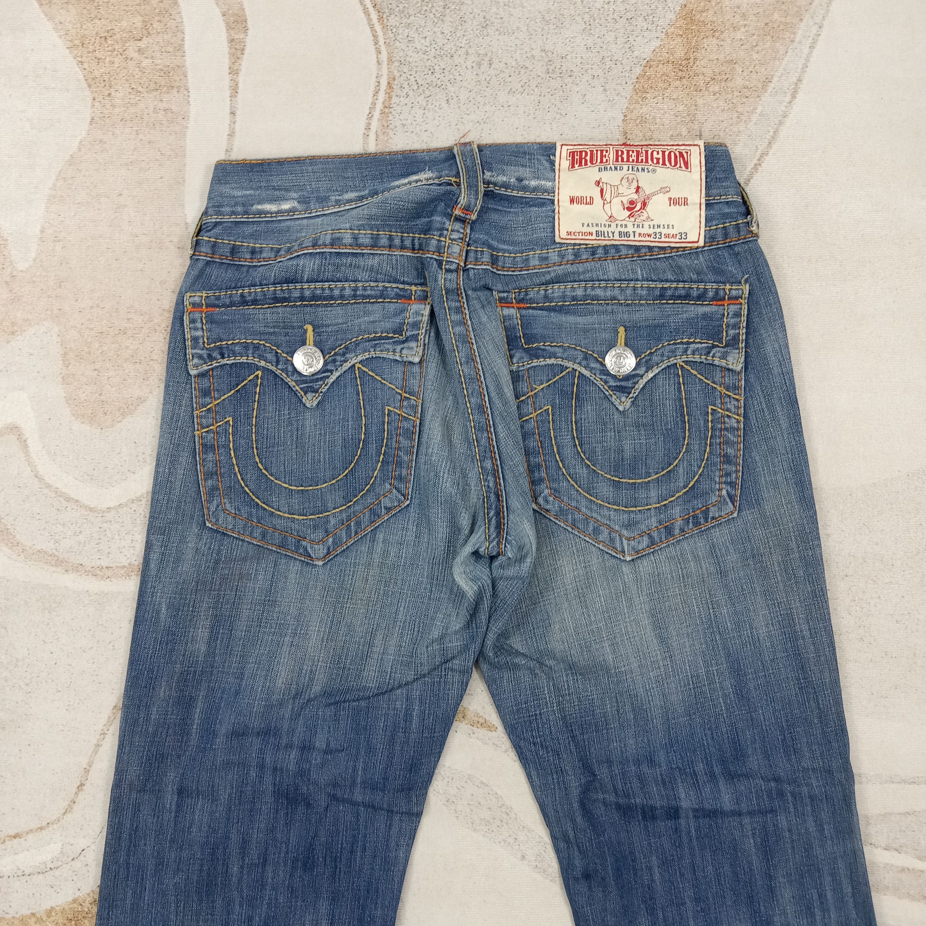 True Religion True Religion American Brand Baggy Denim Jeans C280N28 Size US 33 - 2 Thumbnail