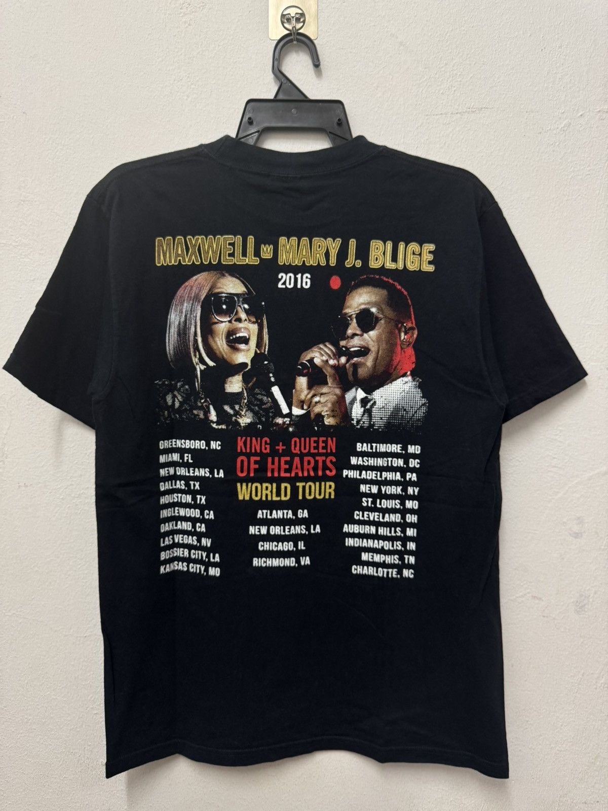 Rap Tees × Vintage Vintage 00’s Maxwell Mary J Blidge Rap Tee Size US M / EU 48-50 / 2 - 4 Thumbnail