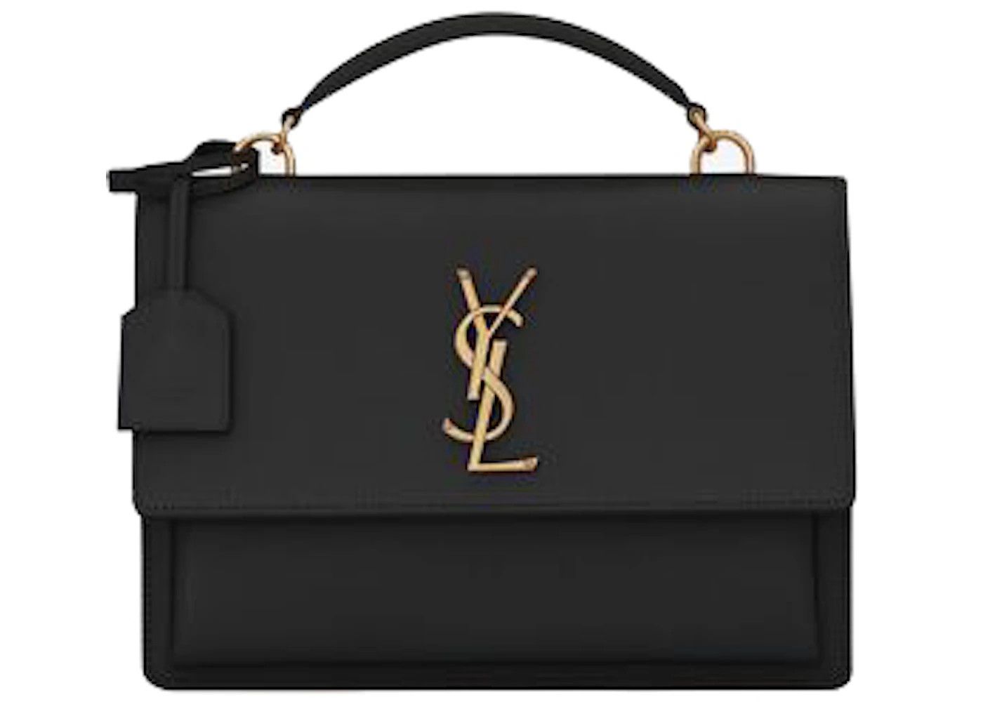 Saint Laurent Paris o1s1wg110724 Size: OS / Sunset Top Handle Bag in Black Size ONE SIZE - 1 Thumbnail