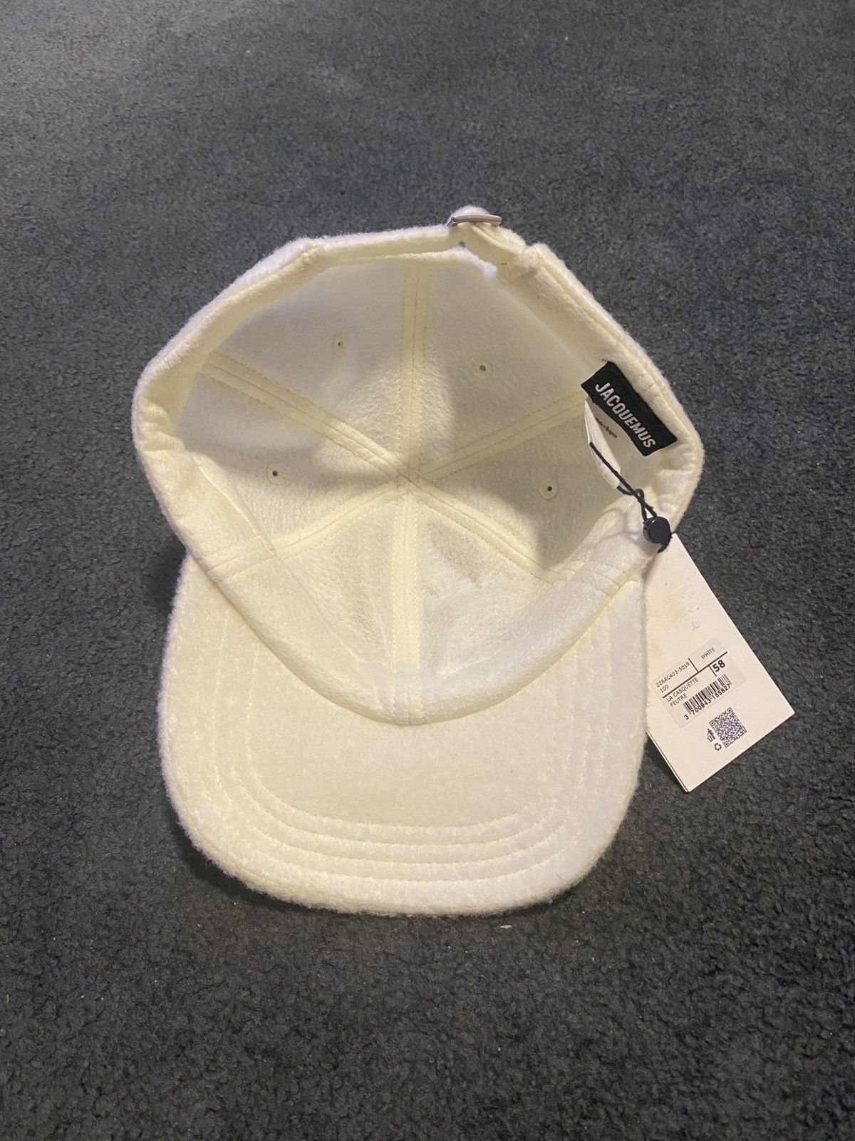 Designer × Jacquemus JACQUEMUS LA CASQUETTE FEUTRE CAP Size ONE SIZE - 3 Thumbnail