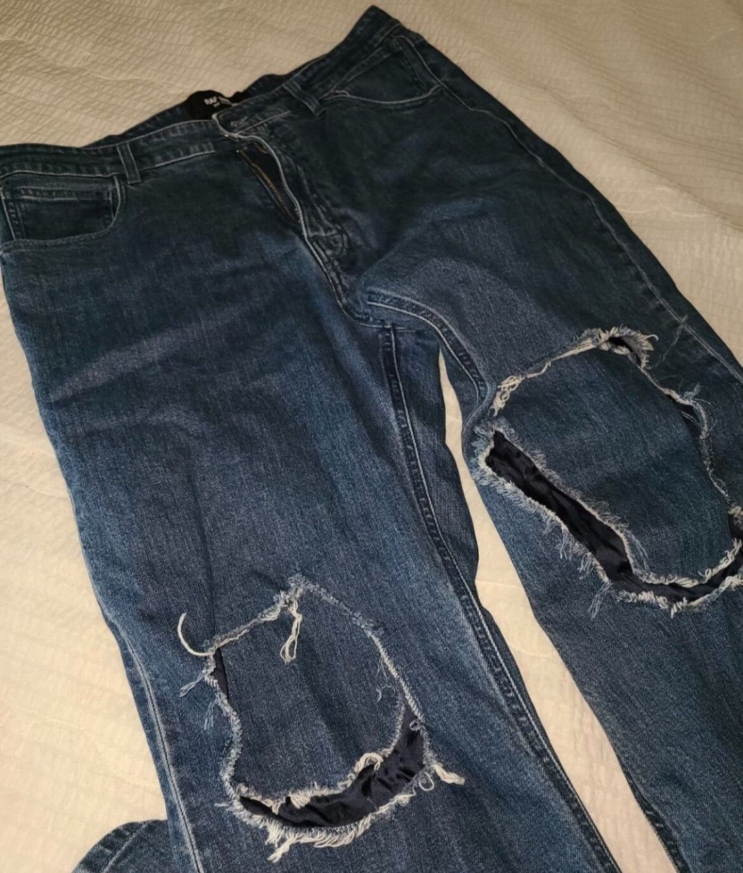 Raf Simons raf simons destroyed jeans-2505 Size US 30 / EU 46 - 2 Thumbnail