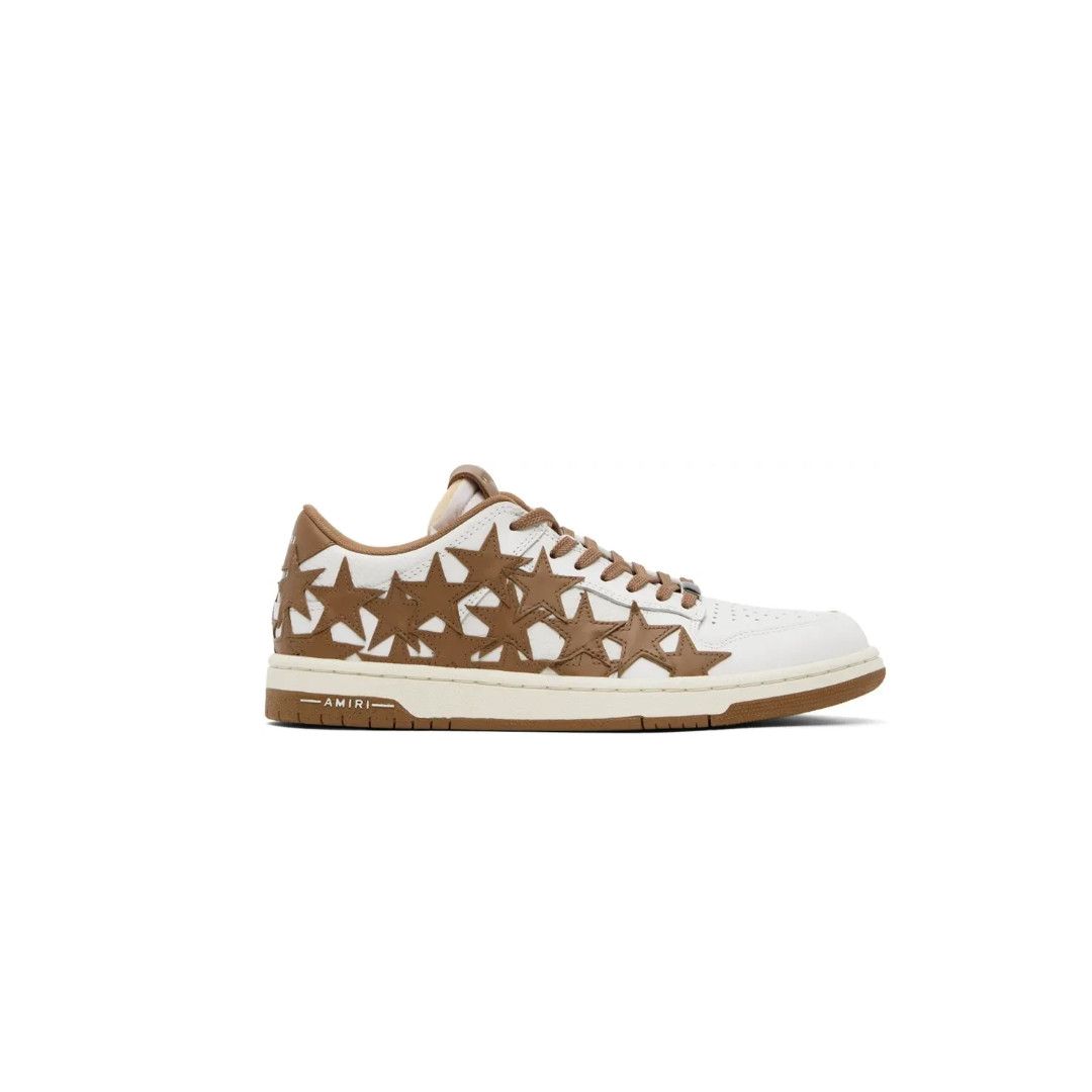 o1s1wg110325 Stars Low -Top Sneakers in White/Brown