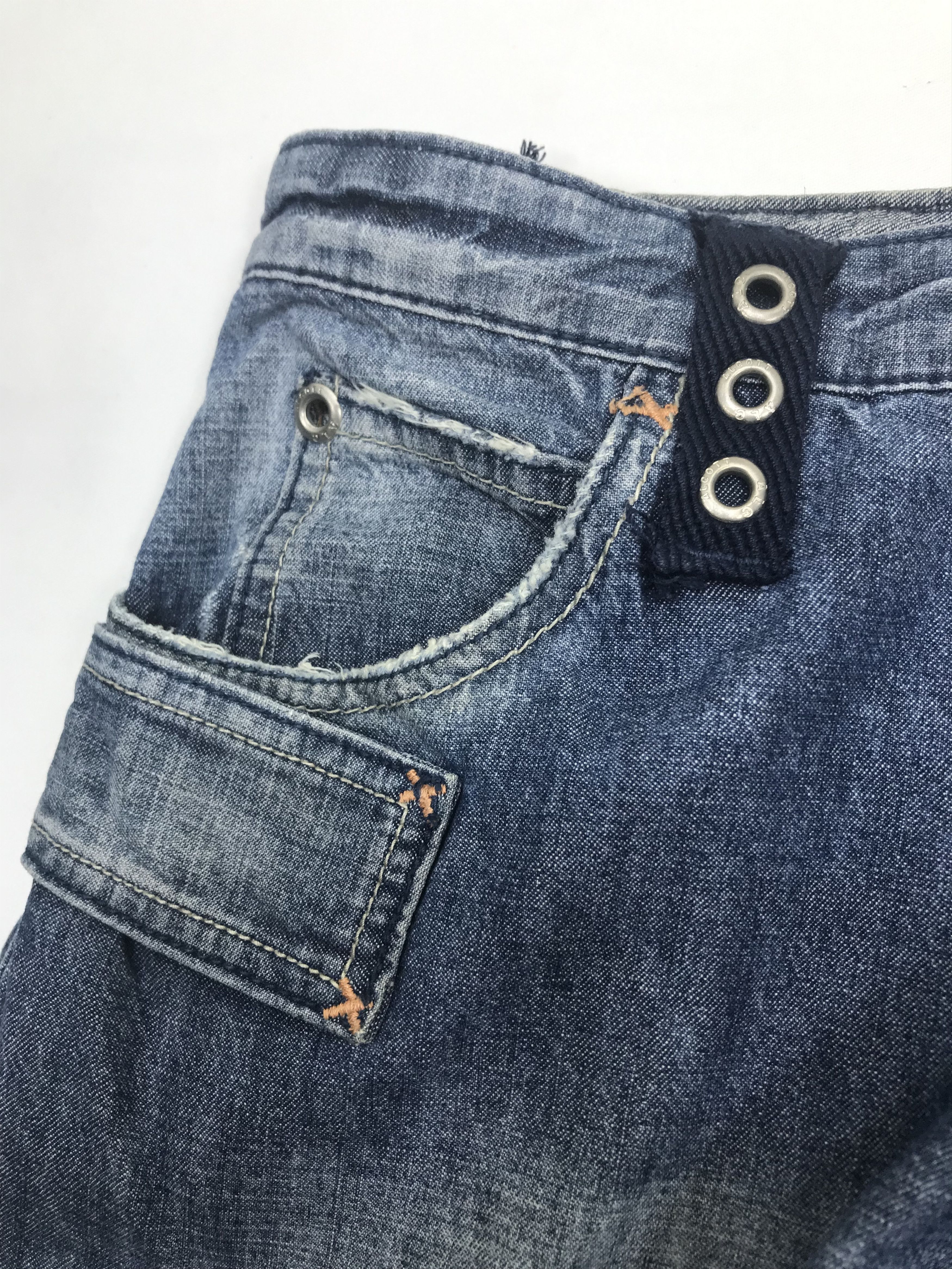 Japanese Brand Vintage Japanese Alcott Multi Pocket Cargo Baggy Jeans Size US 32 / EU 48 - 13 Thumbnail