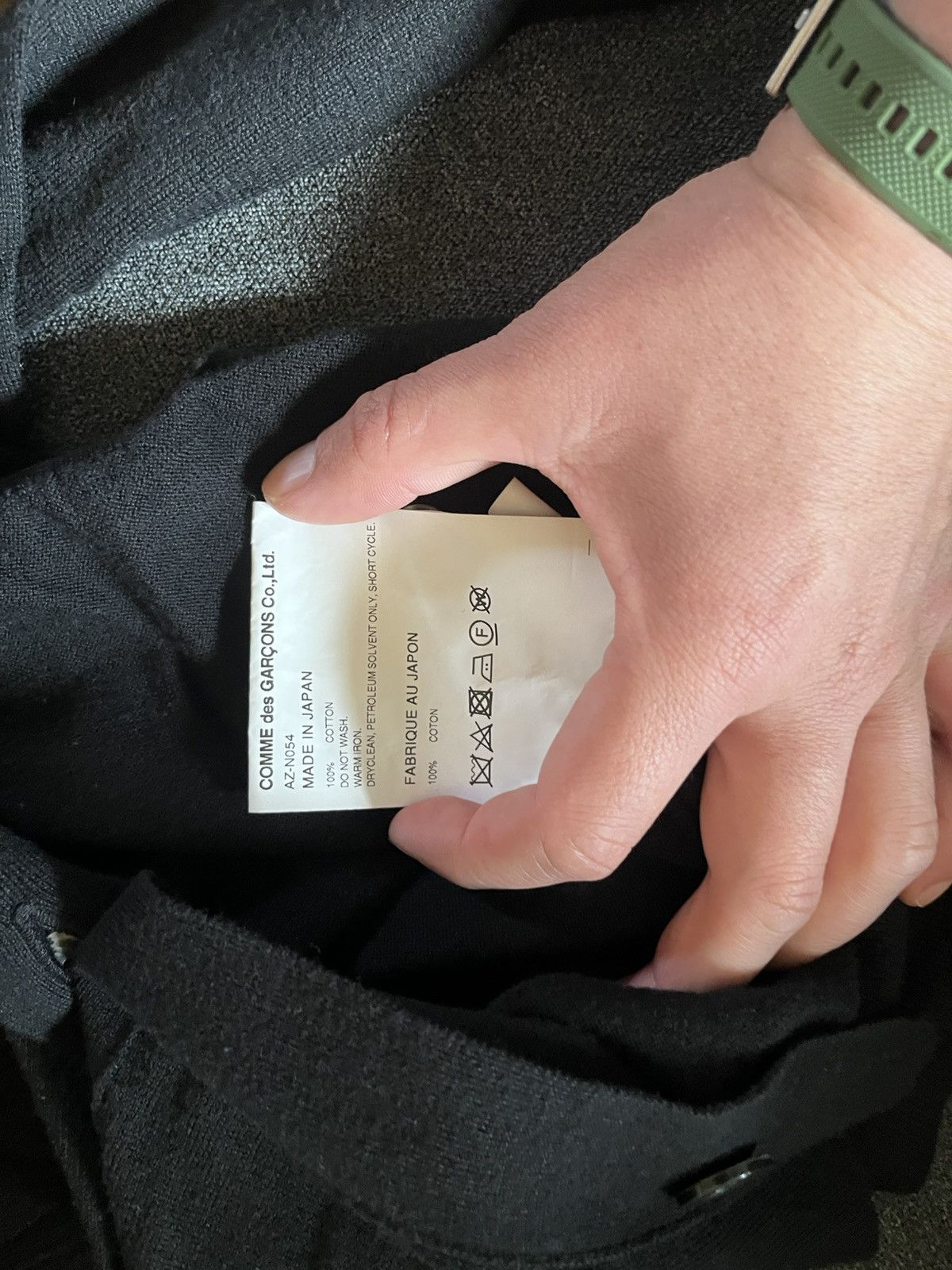 Comme des Garcons PLAY Comme des garcons play small heart black cardigan Size US XXL / EU 58 / 5 - 5 Thumbnail