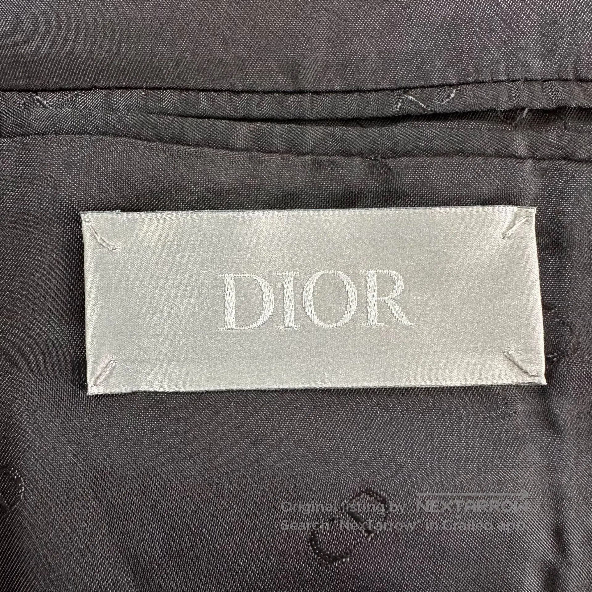 Dior Dior Black Peak Lapel Rhinestone Bee Suit. Size US S / EU 44-46 / 1 - 4 Thumbnail