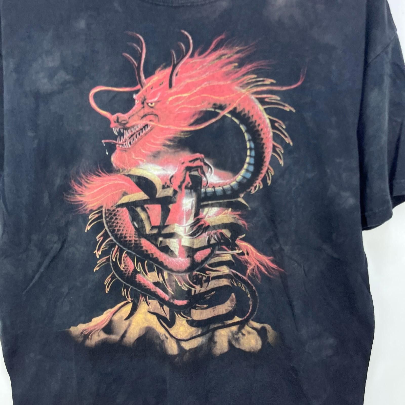 The Mountain Vintage Dragon Flames Y2K Skater Mountain Shirt Large Size US L / EU 52-54 / 3 - 2 Thumbnail