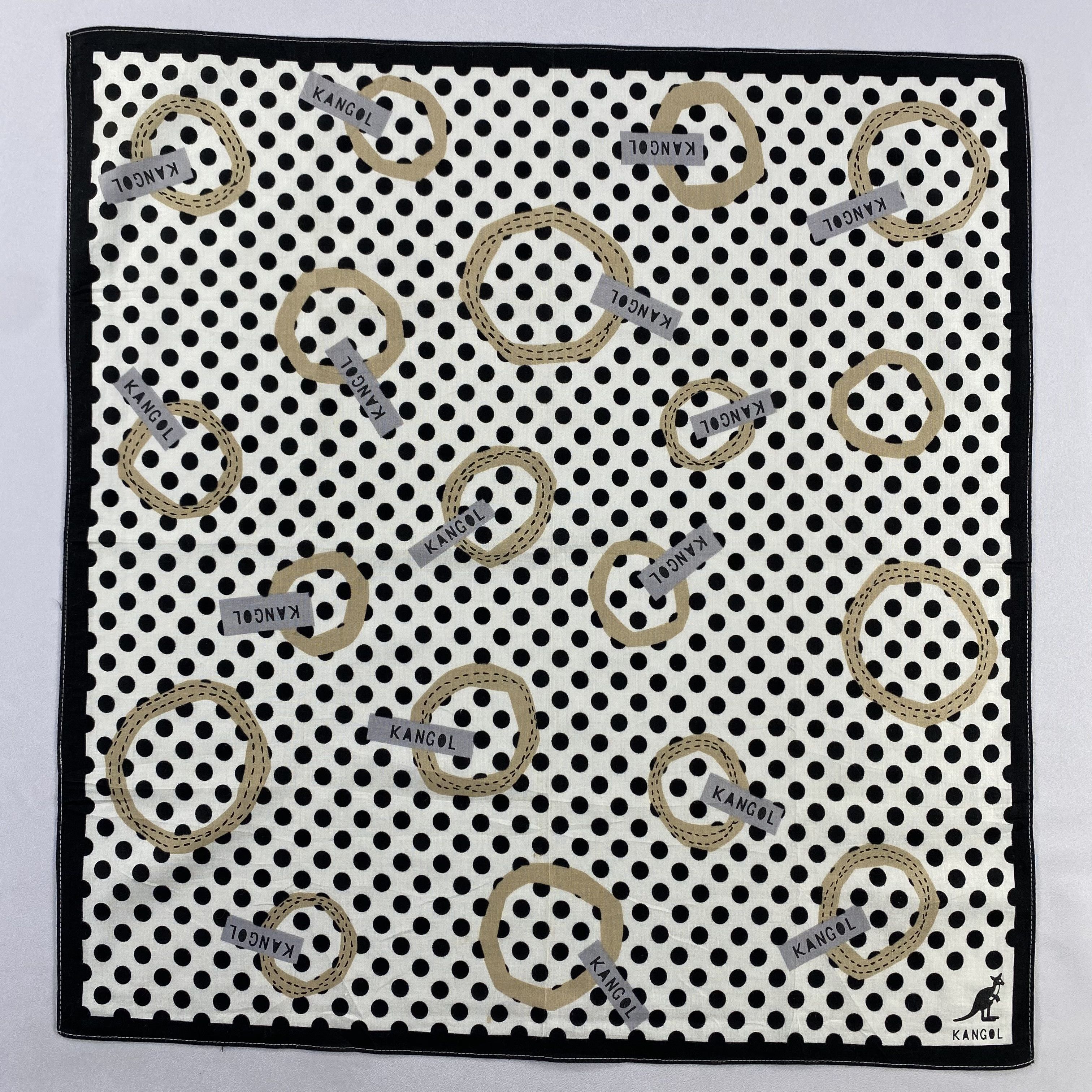 Kangol × Vintage Kangol Bandana/ Handkerchief / Neckerchief-P1652 Size ONE SIZE - 1 Thumbnail