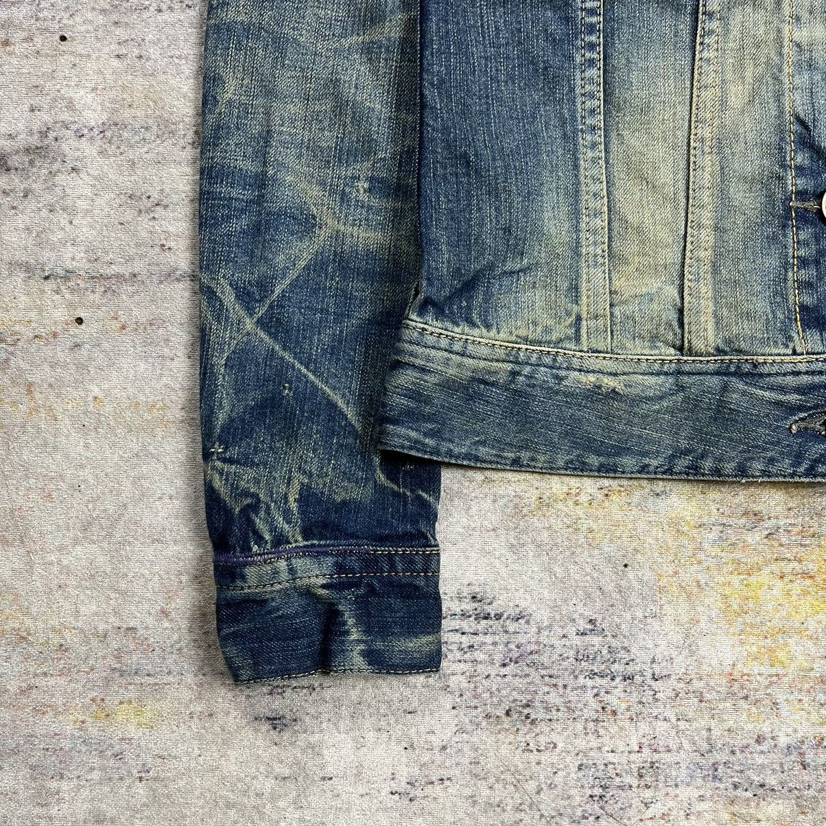 Hysteric Glamour × Le Grande Bleu (L.G.B.) Vintage Hysteric Glamour Love Buzz studded denim jacket Size XS / US 0-2 / IT 36-38 - 7 Thumbnail