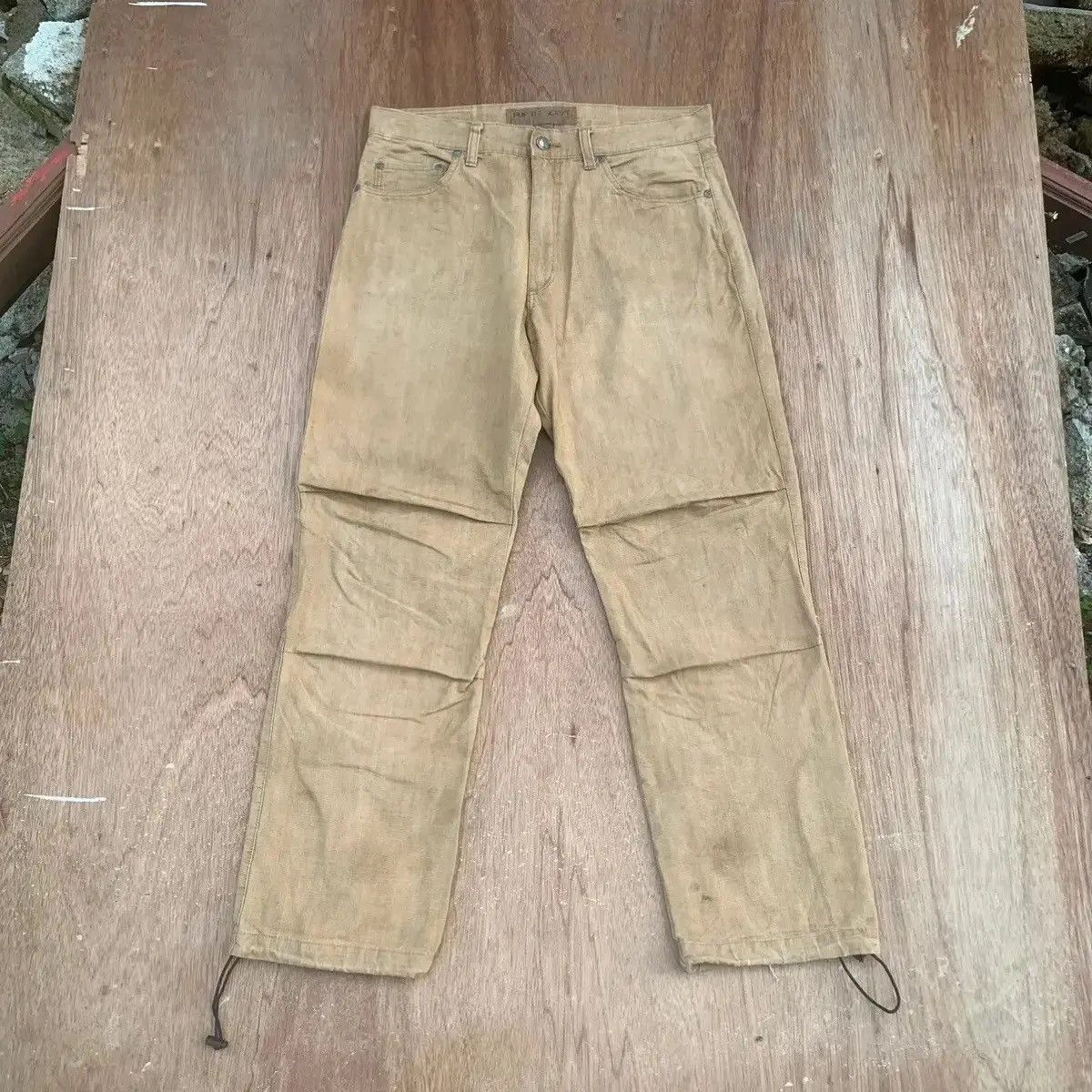 Mastermind Japan FLASH SALE⚡️JAPANESE VTG TROUSERS DUCK CANVAS FADED PANTS Size US 32 / EU 48 - 2 Thumbnail