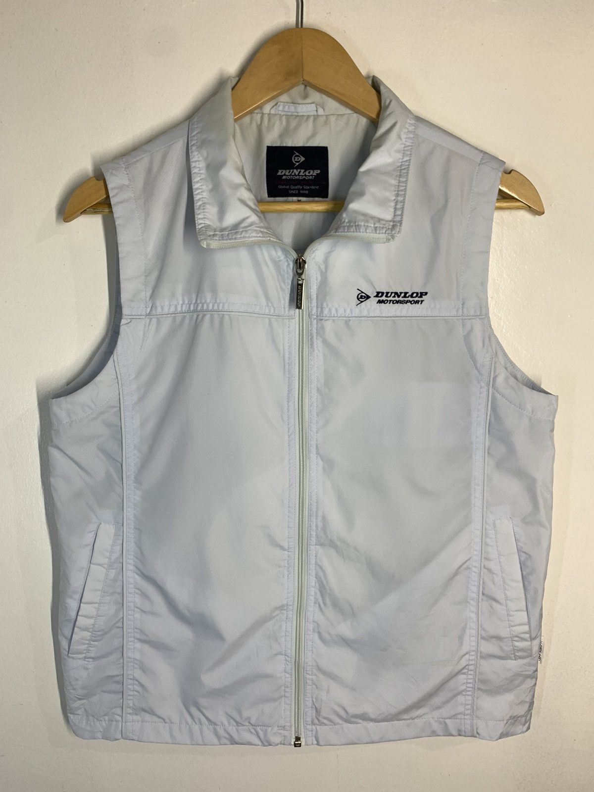 Dunlop × Vintage Vintage Dunlop Sleeveless Zipper Jacket Size US M / EU 48-50 / 2 - 1 Thumbnail