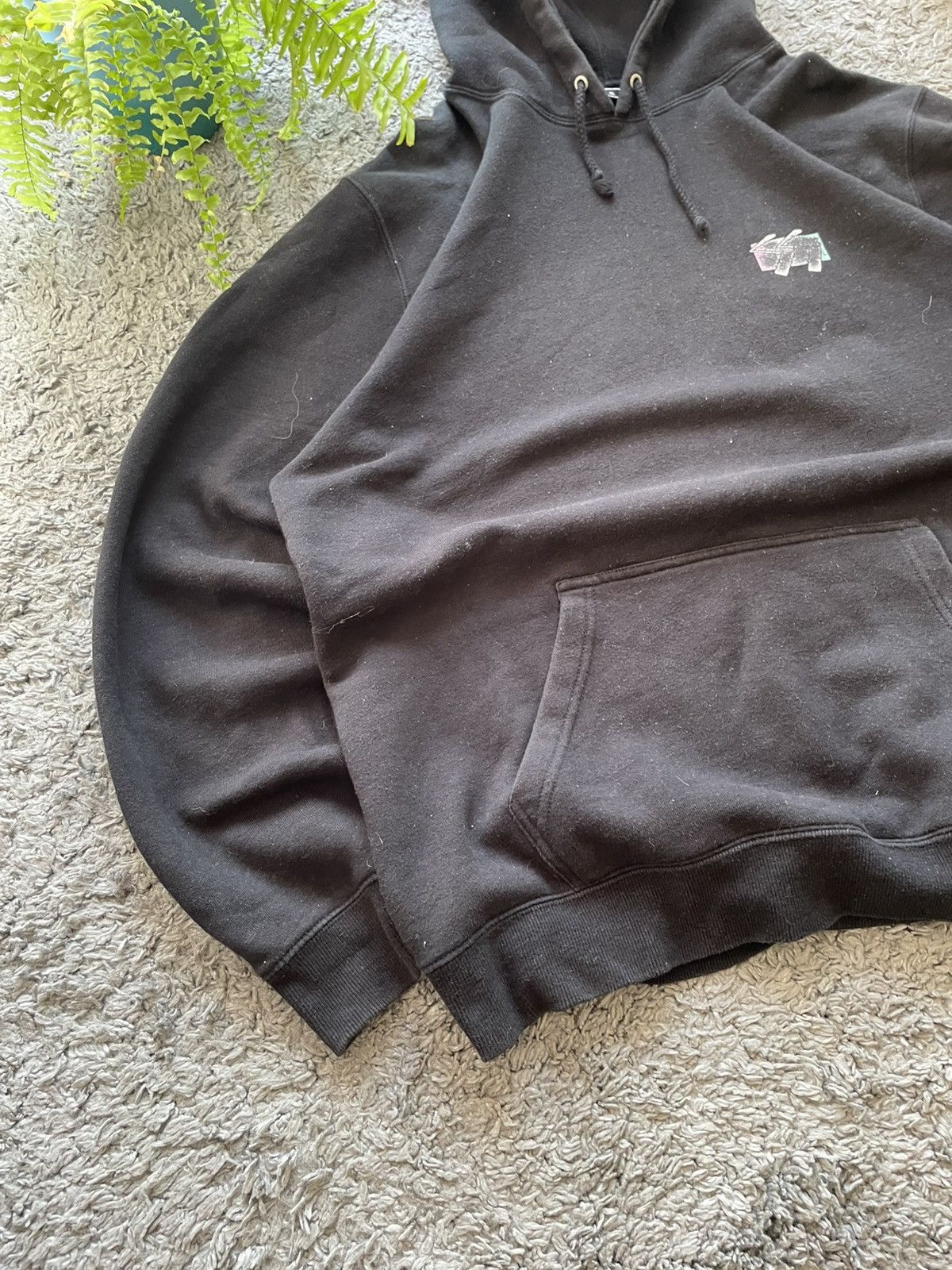Stussy × Vintage 00s Stüssy Hoodie Streetwear Vintage Big Logo Rare Y2k Size US XL / EU 56 / 4 - 14 Thumbnail