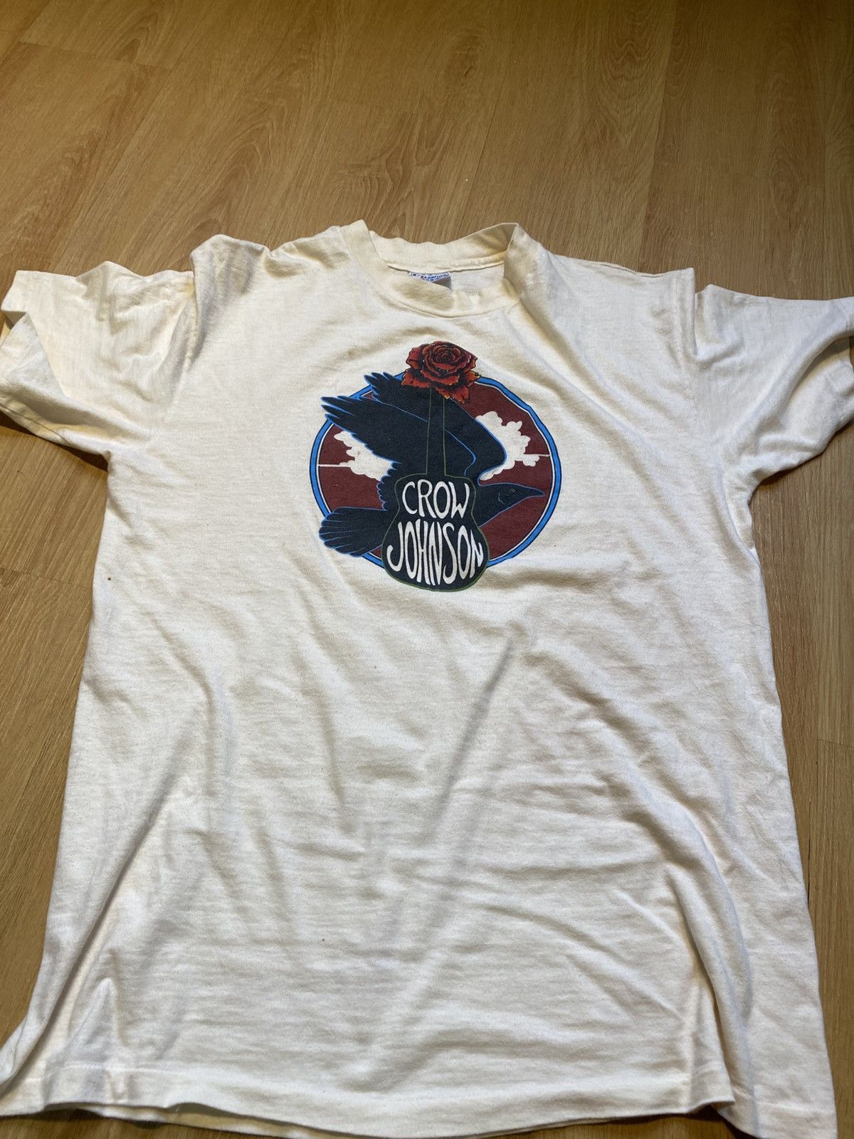 Band Tees Vintage crow johnson solo singer Size US L / EU 52-54 / 3 - 4 Thumbnail