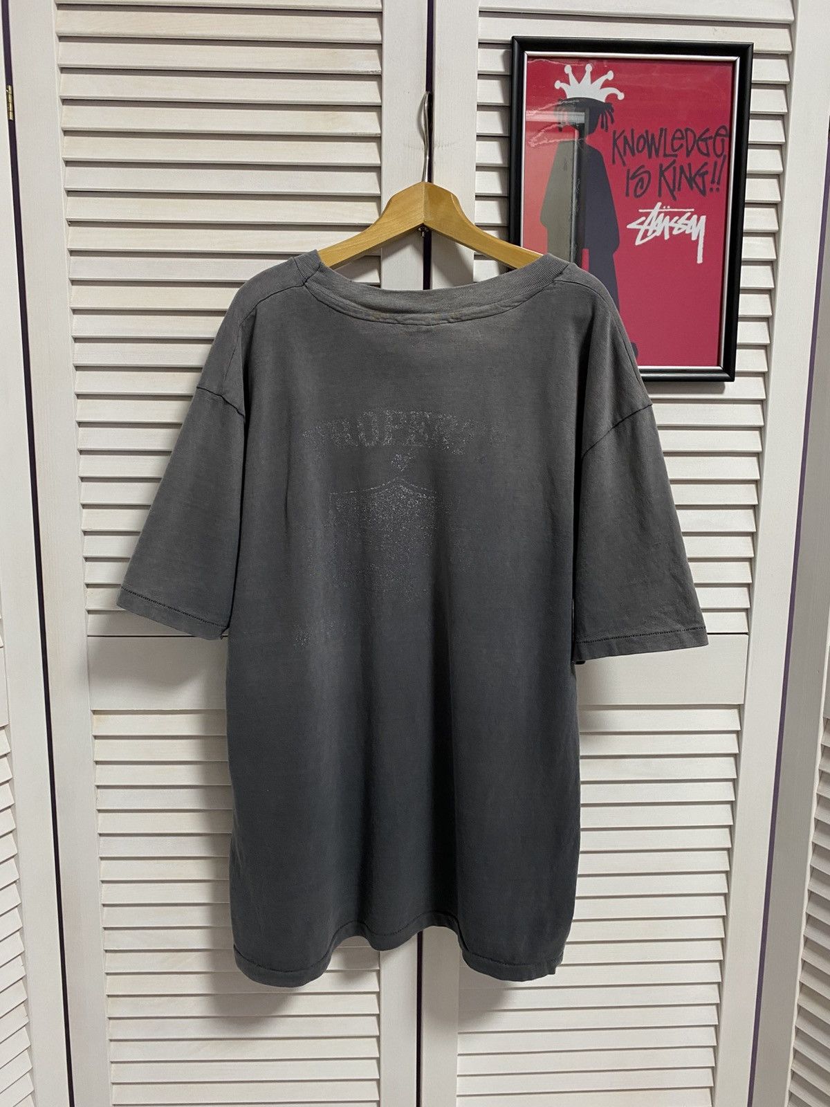 Harley Davidson Vintage 1986 Harley Davidson Most Wanted Tee Property 3D Emb Size US L / EU 52-54 / 3 - 4 Thumbnail