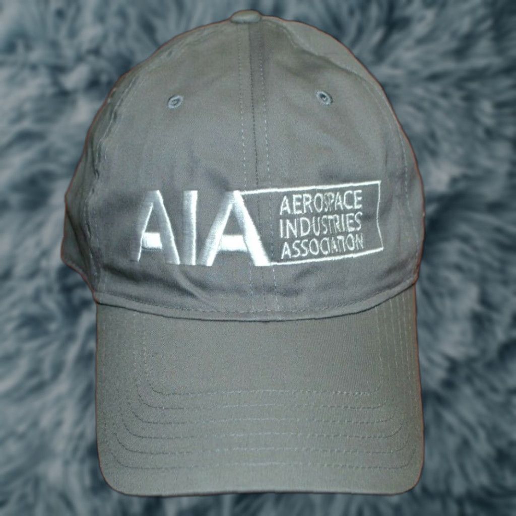Under Armour AIA Aerospace Industries Association Under Armour Baseball Hat Cap Gray Adjustable Men Hat Size ONE SIZE - 1 Thumbnail