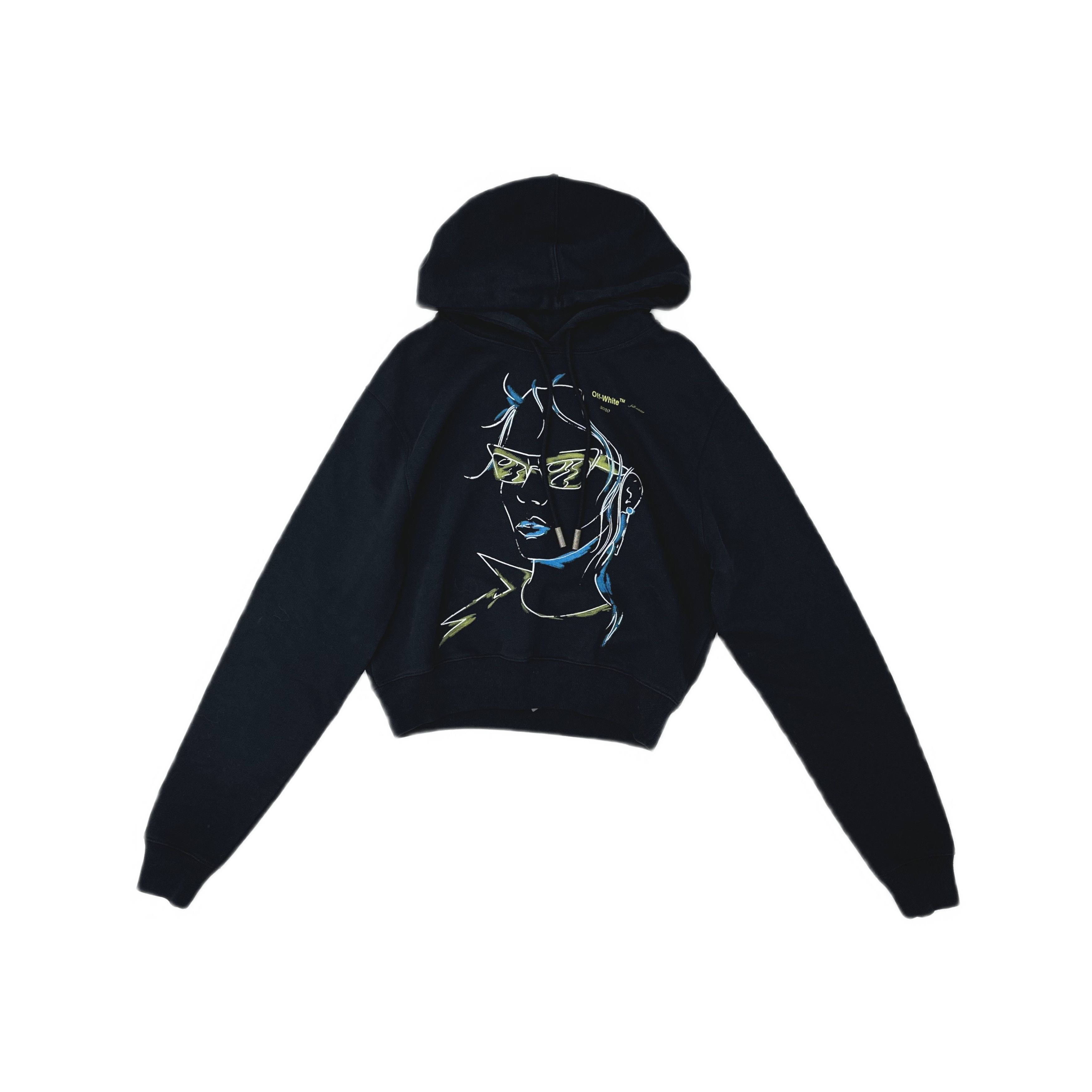Off-White Off-White Sunglasses Graphic Hoodie Size XS Size XS / US 0-2 / IT 36-38 - 1 Thumbnail