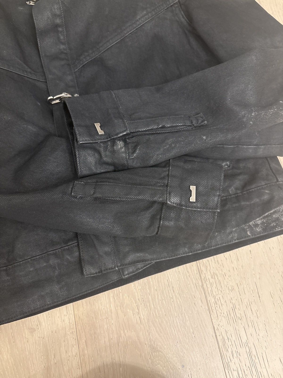 Unvain Studios UNVAIN STUDIOS “WAXED FITTED JACKET” Size US XS / EU 42 / 0 - 6 Thumbnail