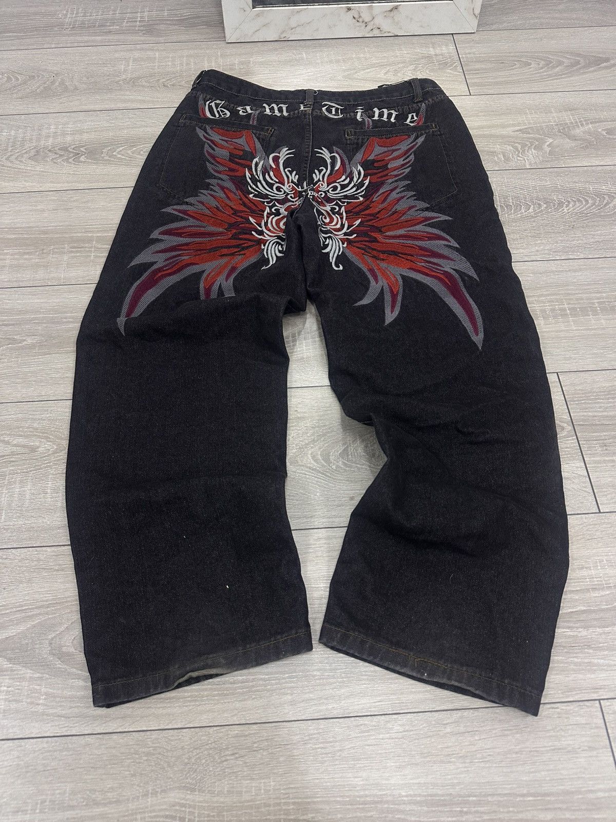 Affliction Baggy Y2K Rap Affliction Style Jeans Size US 32 / EU 48 - 1 Thumbnail