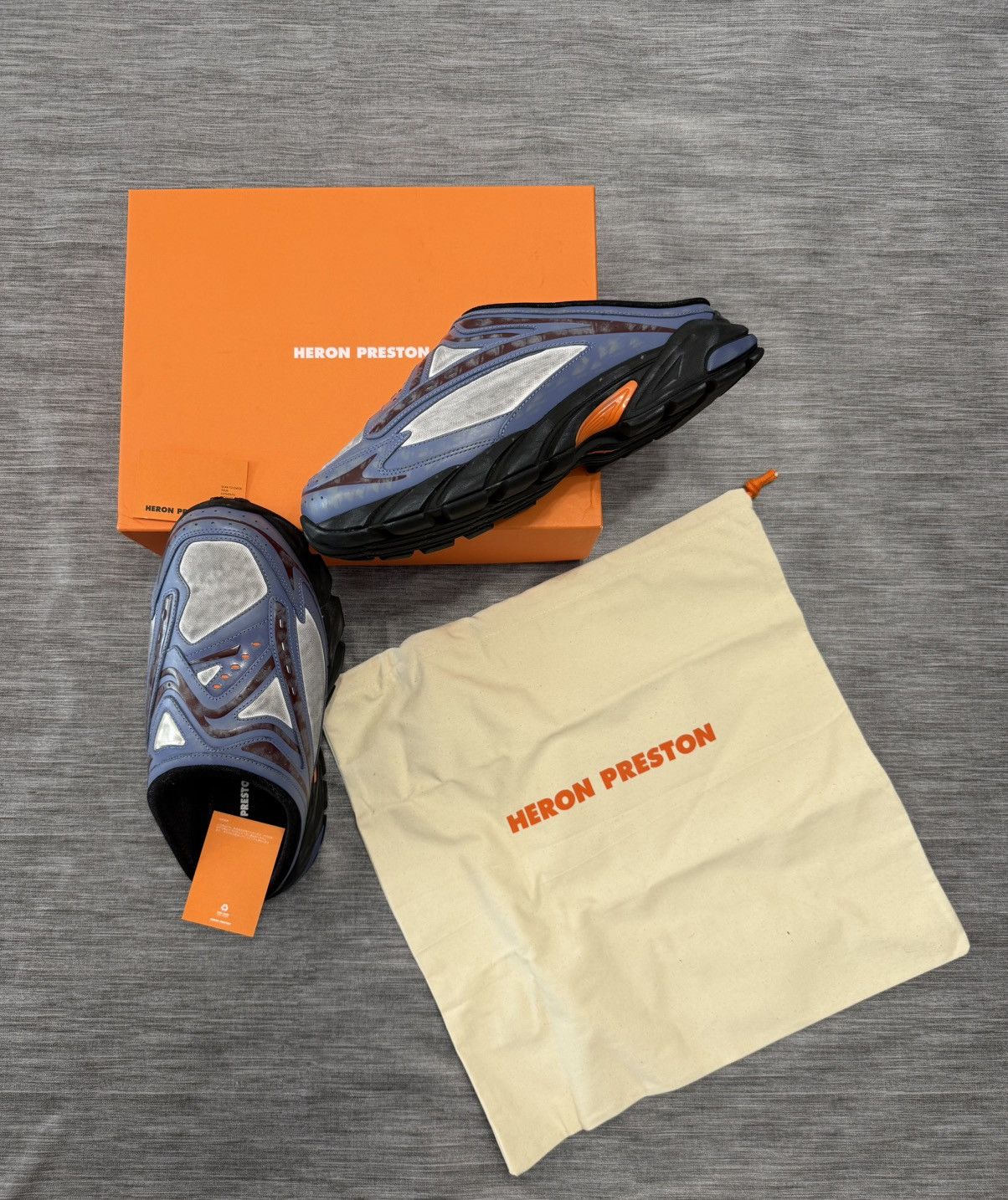 Heron Preston Heron Preston Block Stepper Mule Size US 12 / EU 45 - 1 Thumbnail