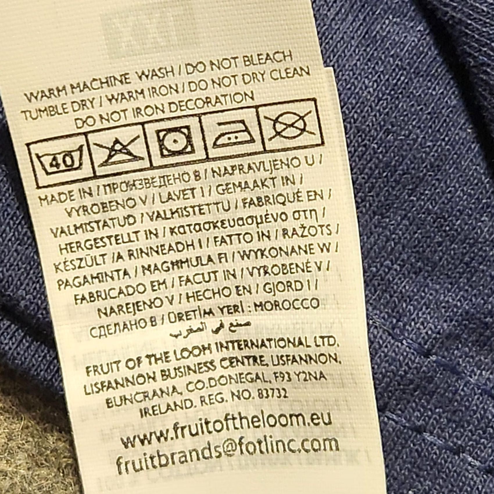 Fruit Of The Loom Compute Blade Shirt Mens 2XL Navy Blue Graphic Tee Crew Neck Short Sleeve Cotton USB Cable T-Shirt Tee Graphic Print Mens Boys? Size US XXL / EU 58 / 5 - 5 Thumbnail