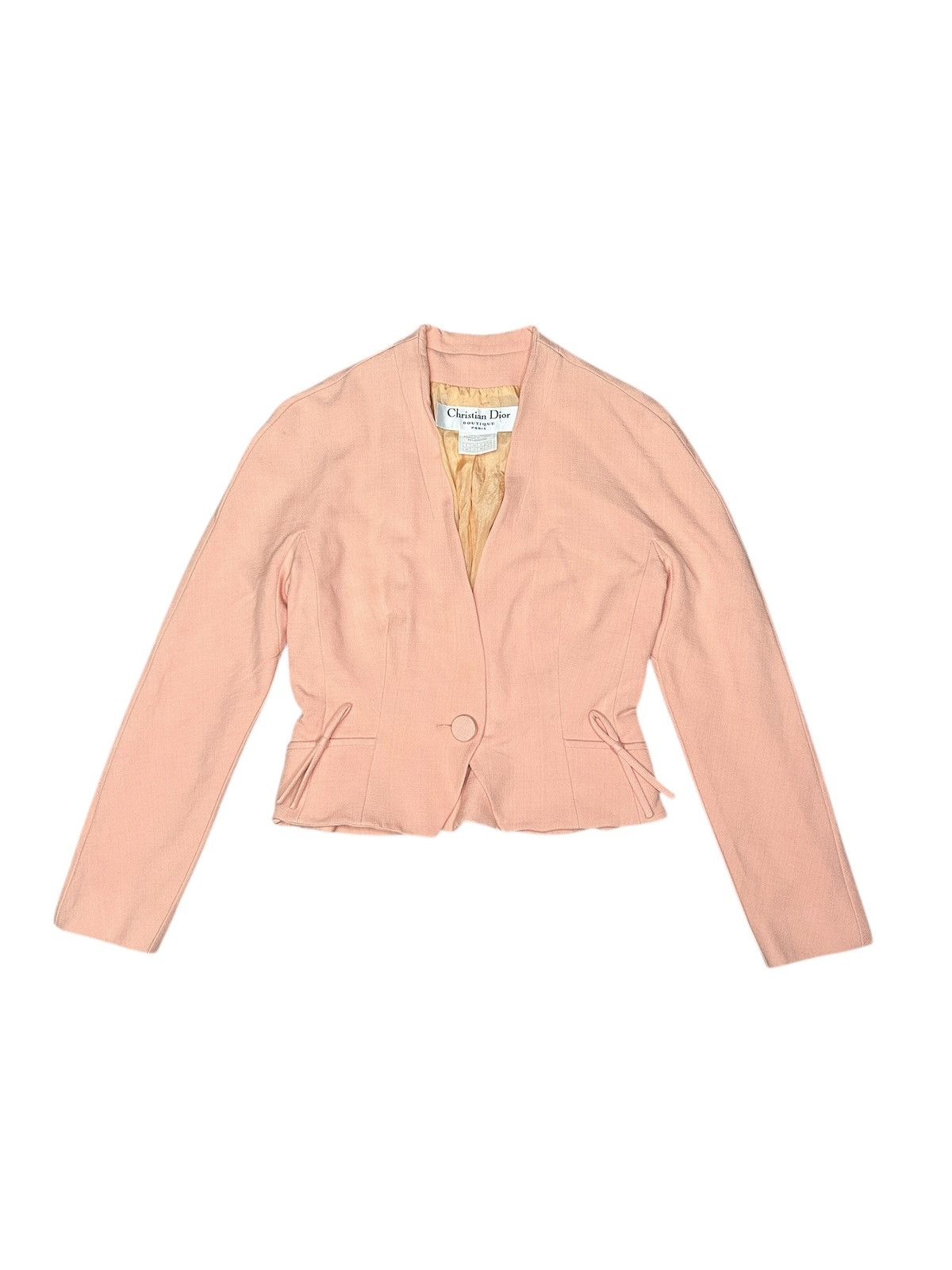 Dior S/S 97 Cropped Blazer Size M / US 6-8 / IT 42-44 - 1 Thumbnail