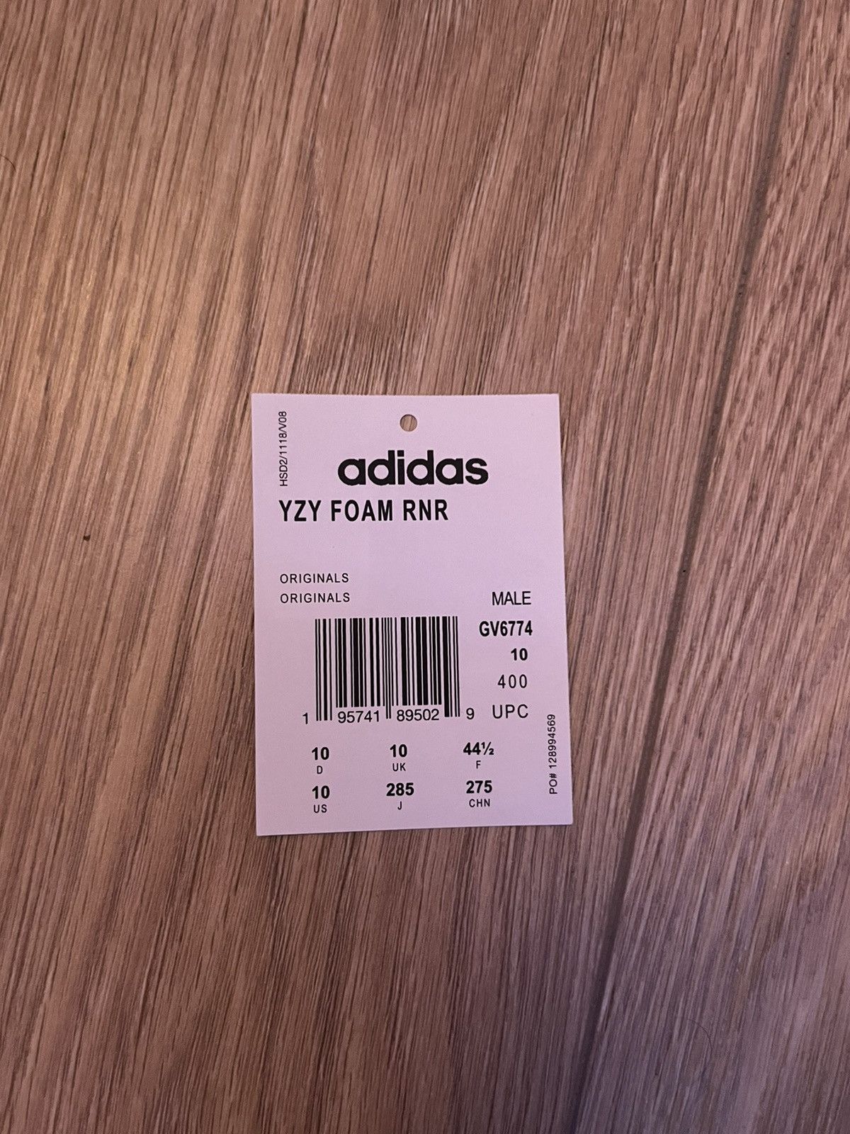 Adidas × Yeezy Adidas Yeezy Foam RNNR Mist Size US 10 / EU 43 - 8 Thumbnail