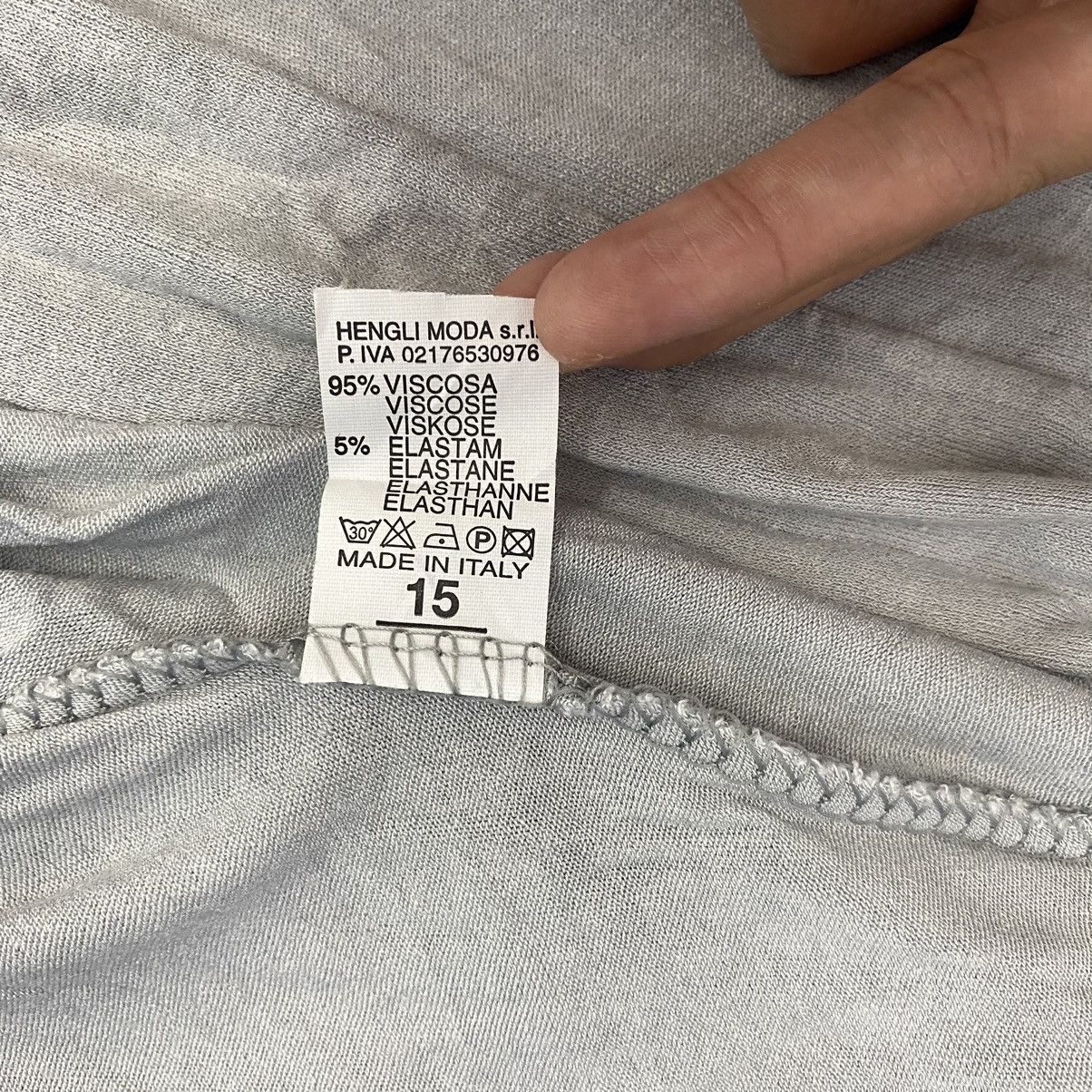 Other MDEPT Italian Brand Grey Cardigan Sweatshirt Size XS / US 0-2 / IT 36-38 - 4 Thumbnail